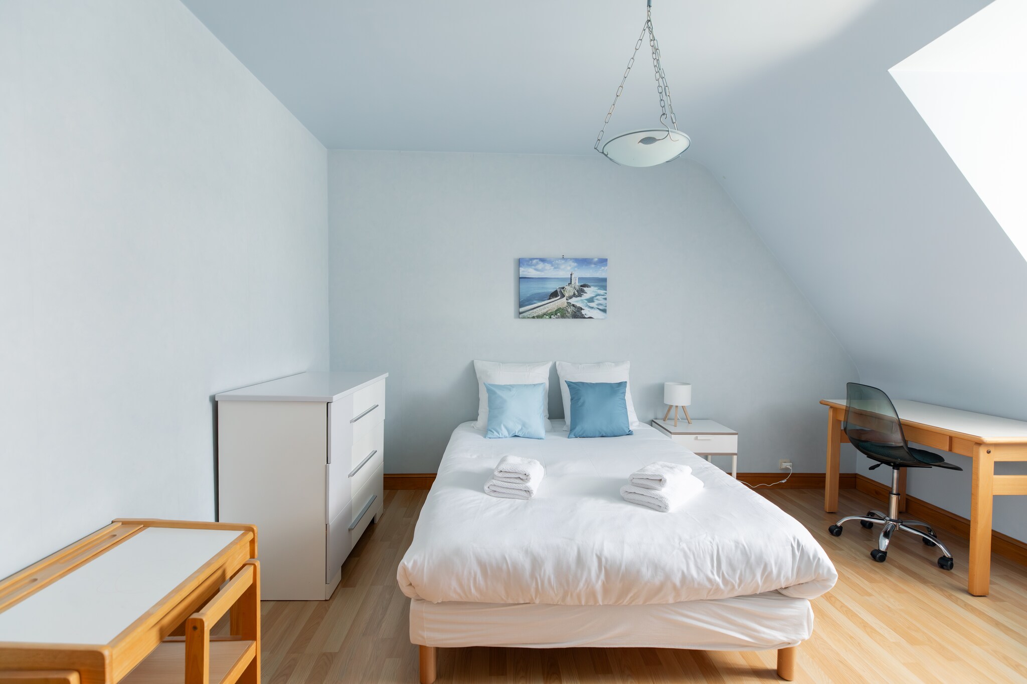 Maison de vacances avec veranda à St Renan - Slaapkamer