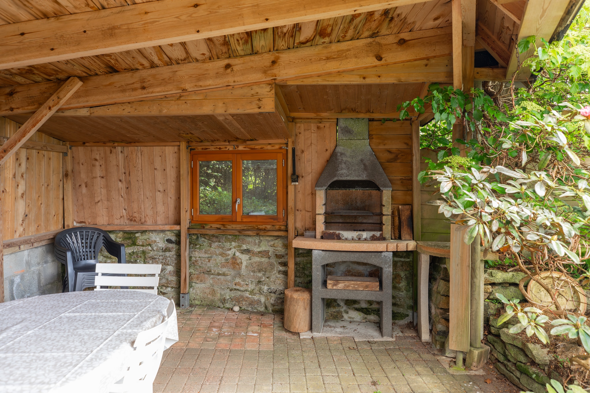 Maison de vacances avec veranda à St Renan - Terrasbalkon