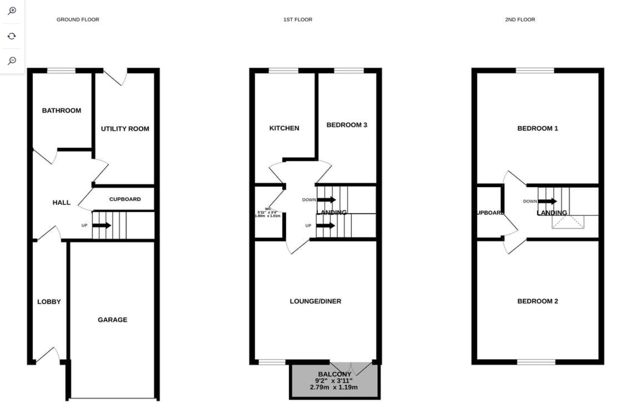 QAH - Plattegrond