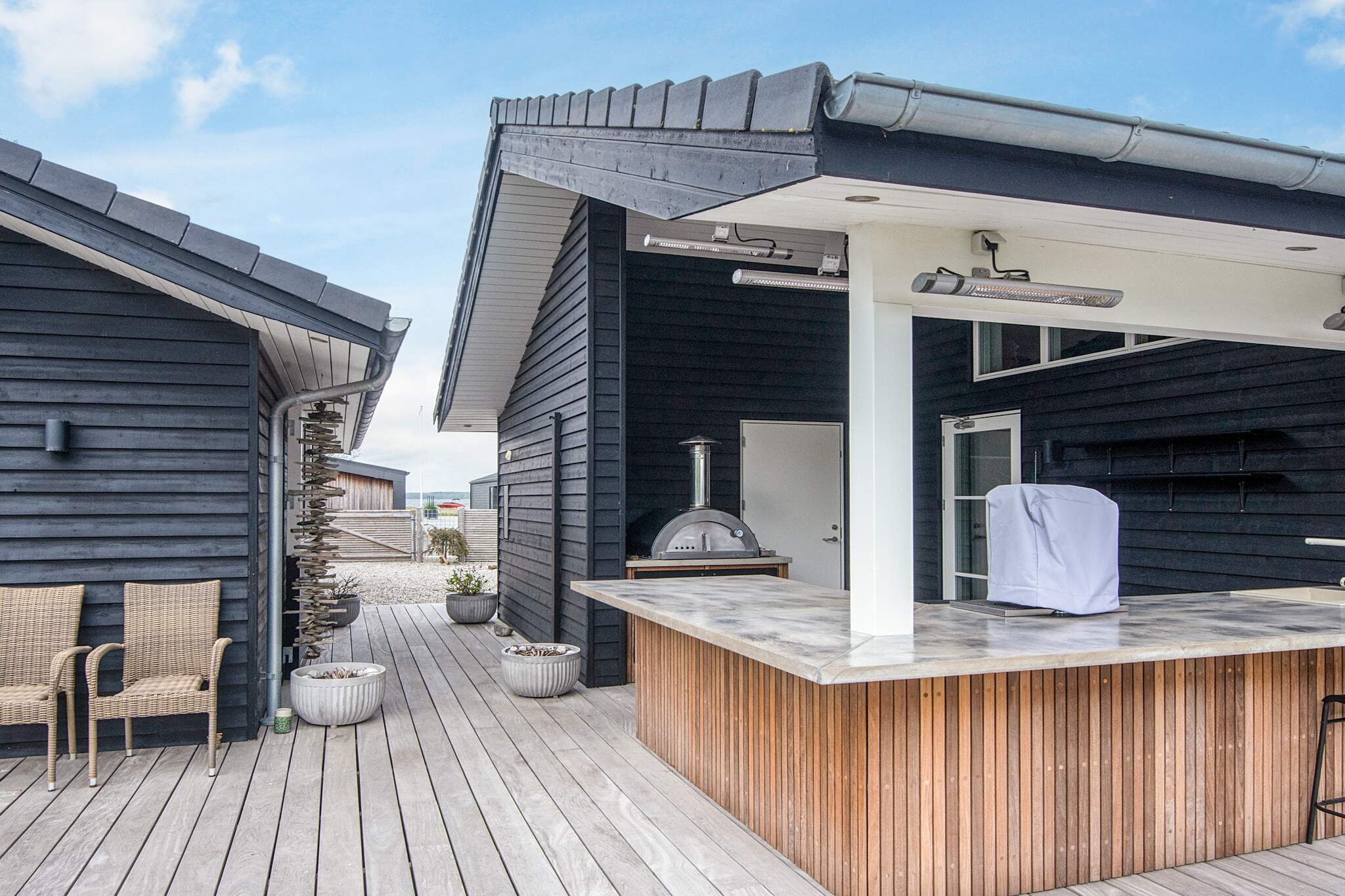 5 etoiles maison de vacances a Juelsminde - Vue sur l'eau