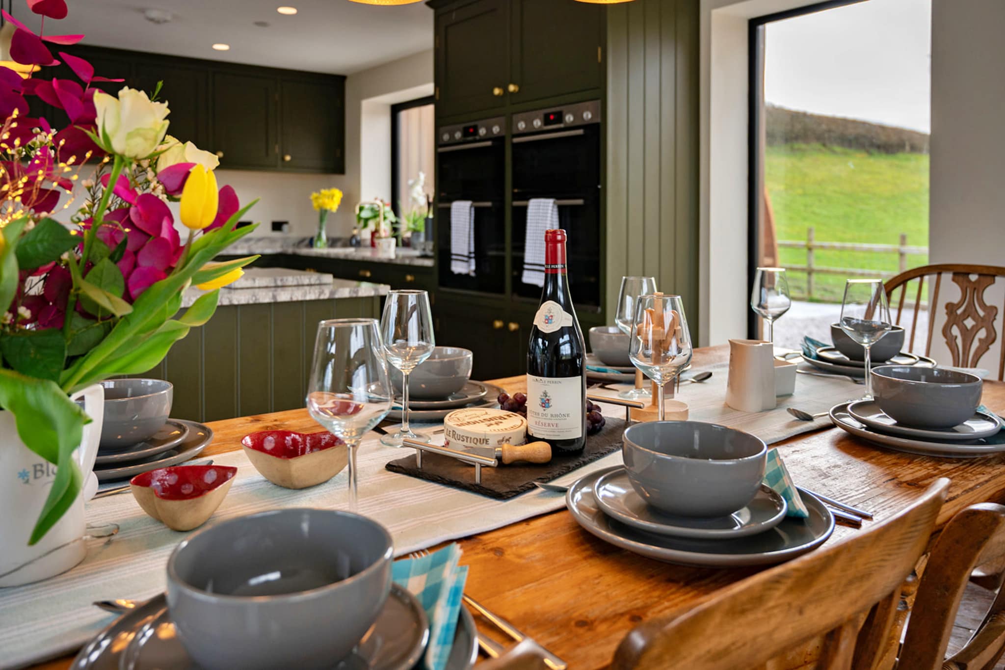 Cae Rhug - Dining room