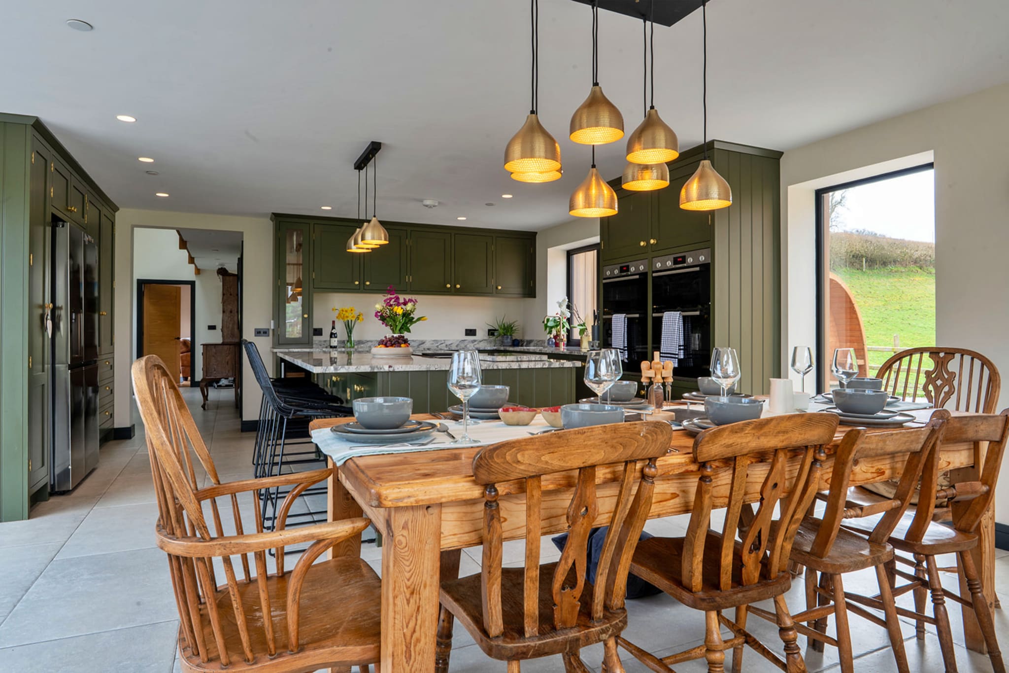 Cae Rhug - Dining room