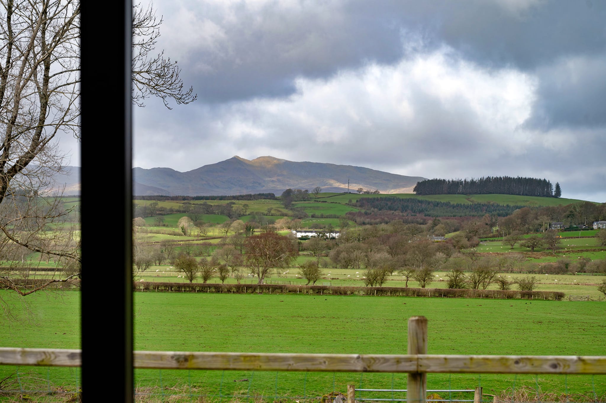 Cae Rhug - View in summer
