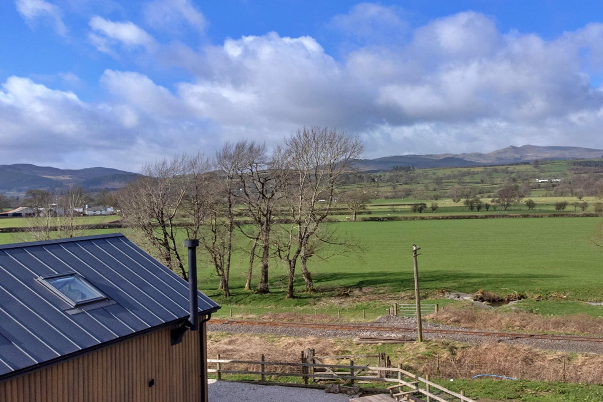 Cae Rhug - View in summer