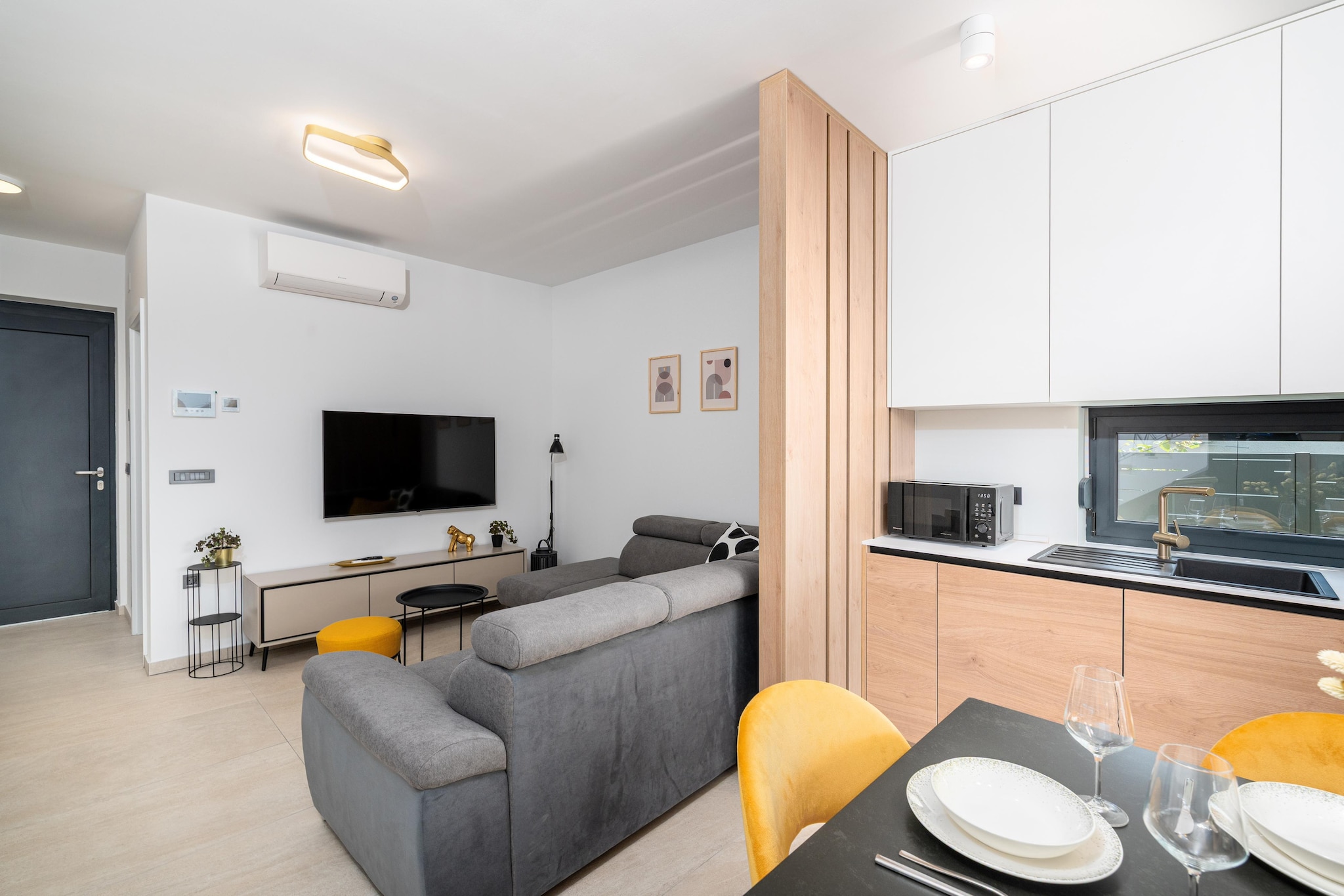 Apartment Golden Olive 2 - Woonkamer