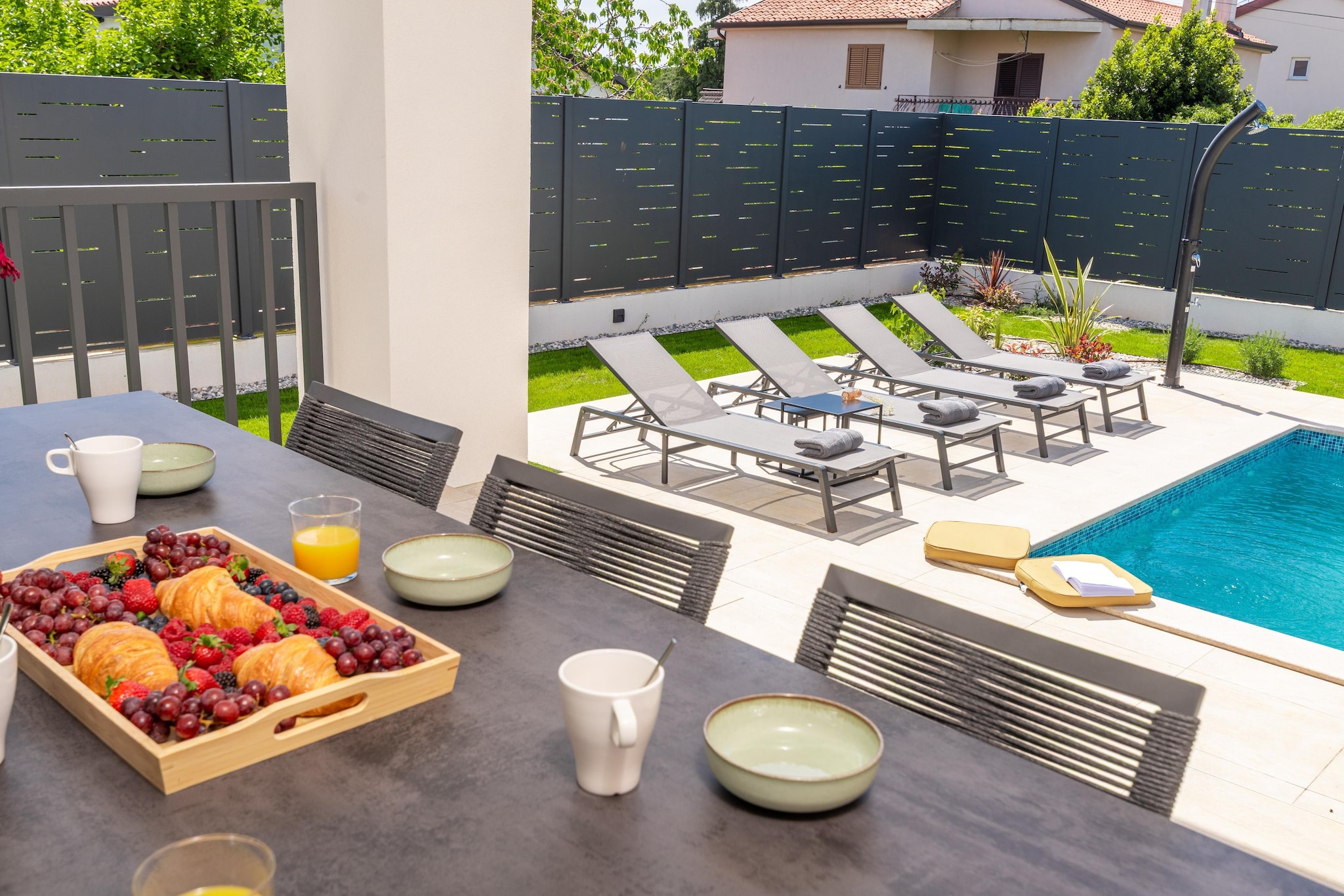 Apartment Golden Olive 2 - Terrasbalkon