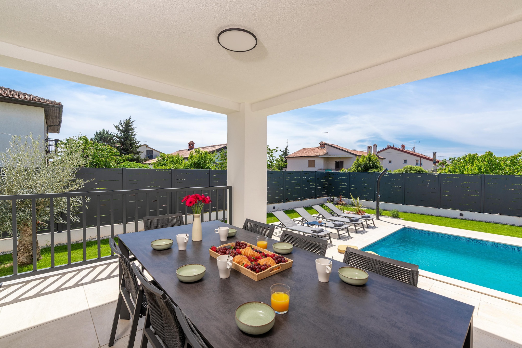 Apartment Golden Olive 2 - Terrasbalkon
