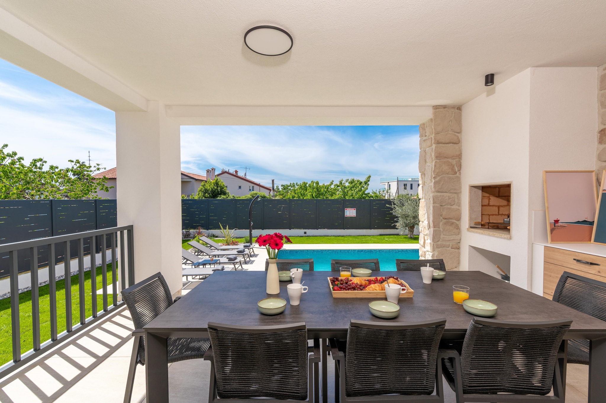 Apartment Golden Olive 2 - Terrasbalkon