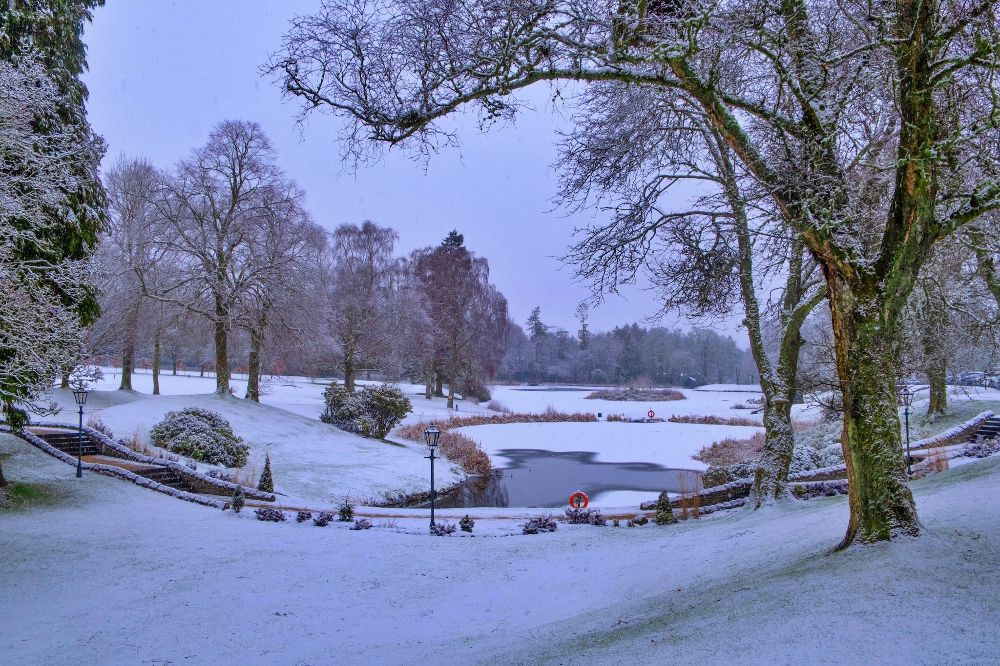 Gleneagles - Gebied winter 5km