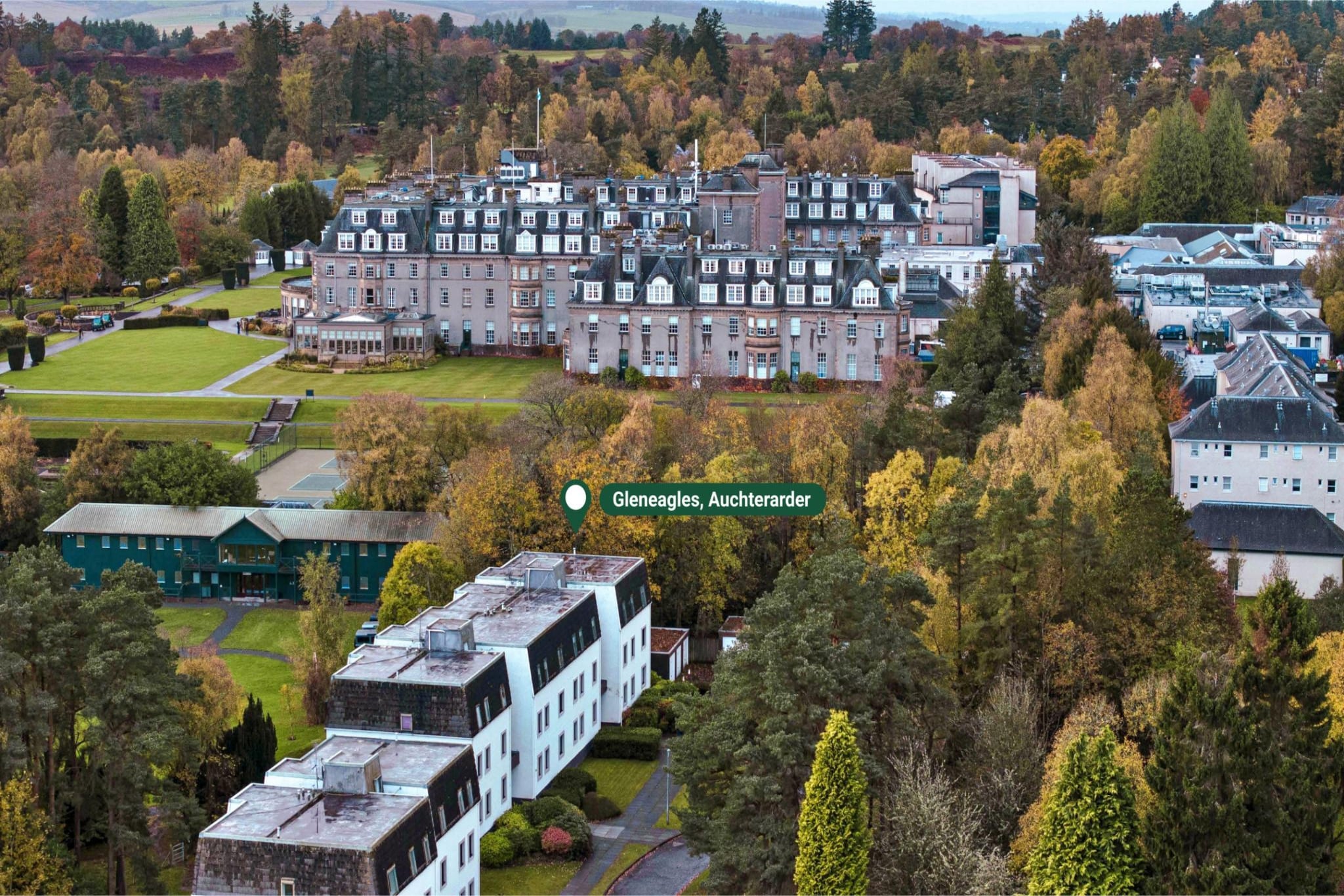 Gleneagles - Gebieden zomer 1km