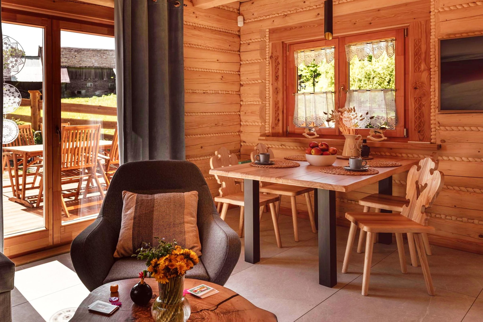Cottage 2 - Eetkamer