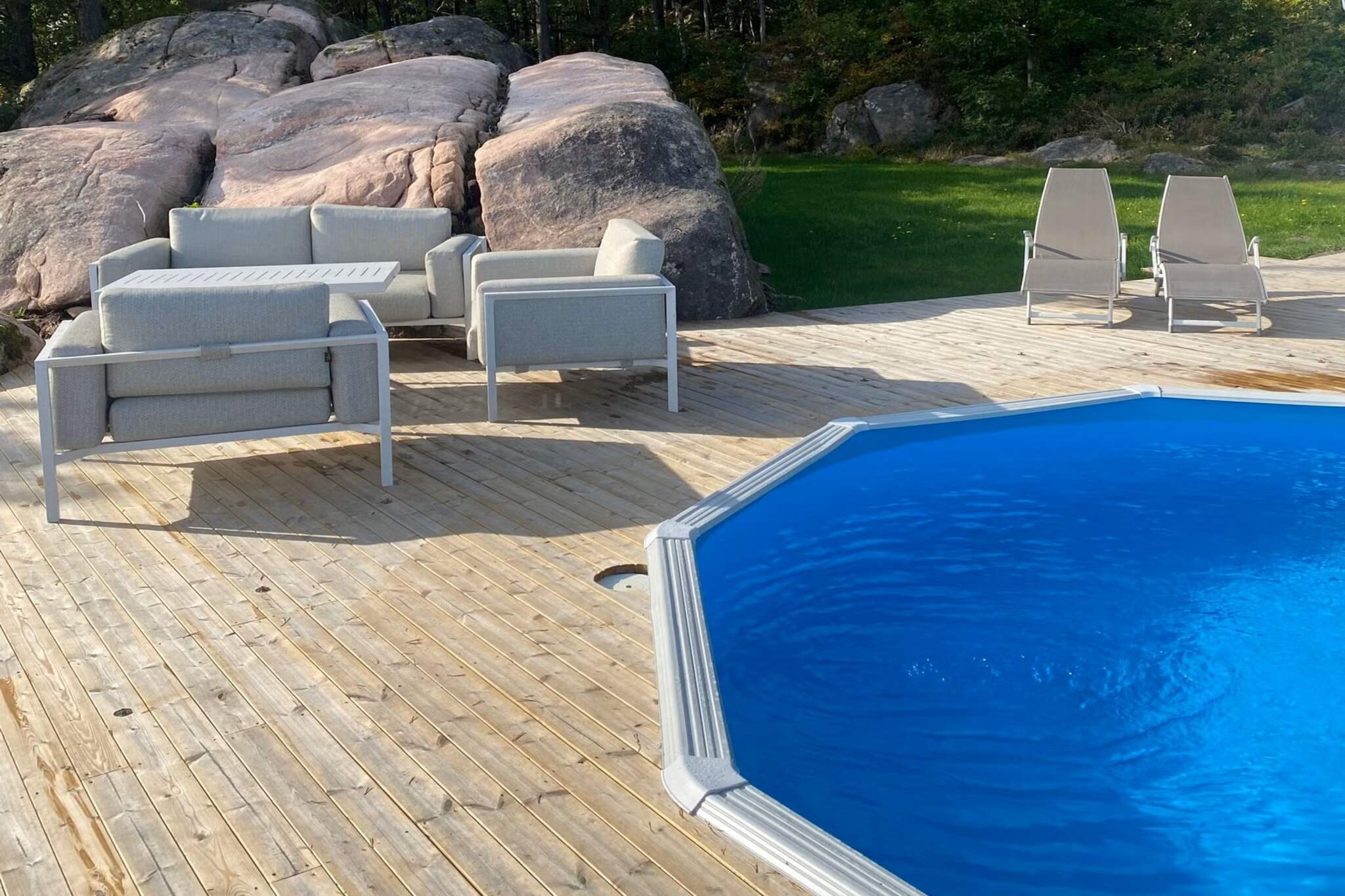 4 Sterne Ferienhaus in Sogne - Schwimmbad