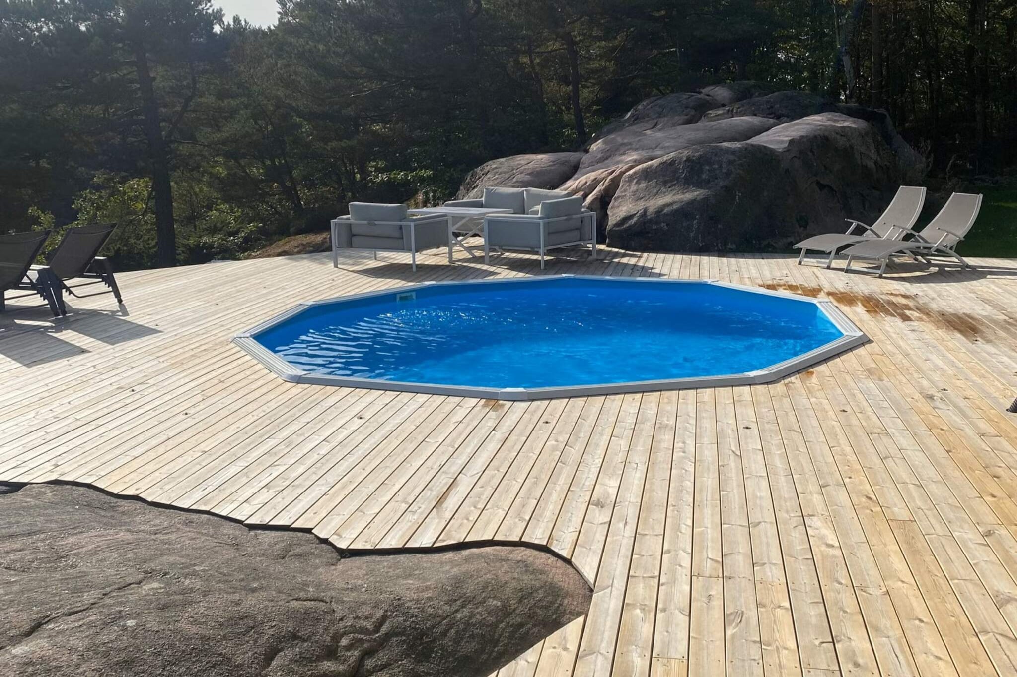 4 Sterne Ferienhaus in Sogne - Schwimmbad