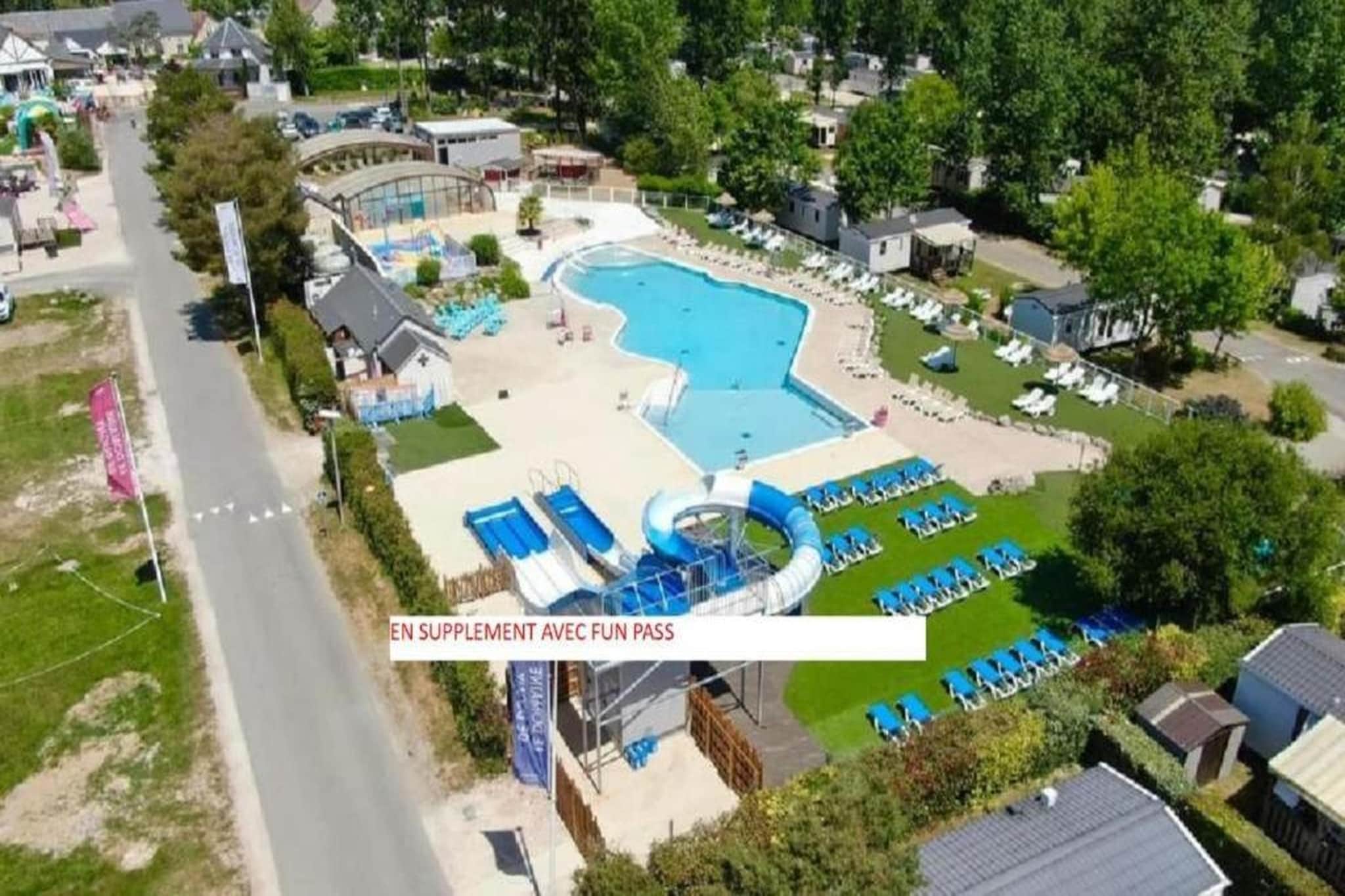 Mobil-home Premium 6 - Swimming pool