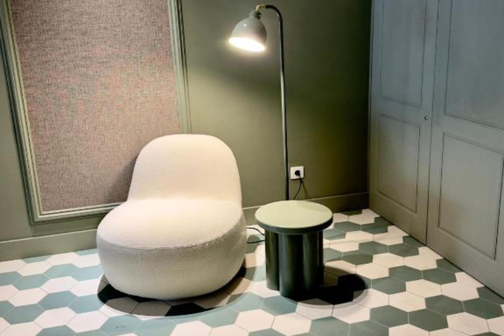 Apartamento deluxe con balcón - Woonkamer