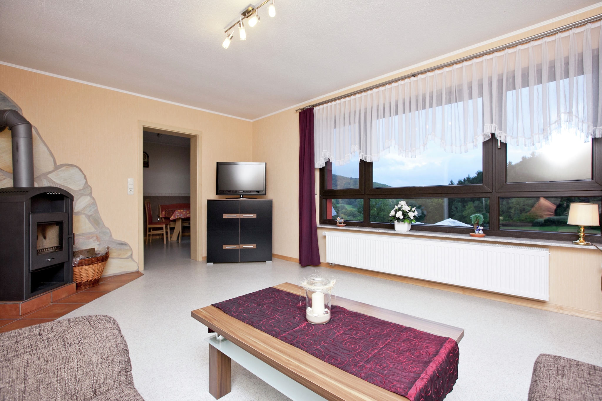 Weitblick 1Etage - Woonkamer
