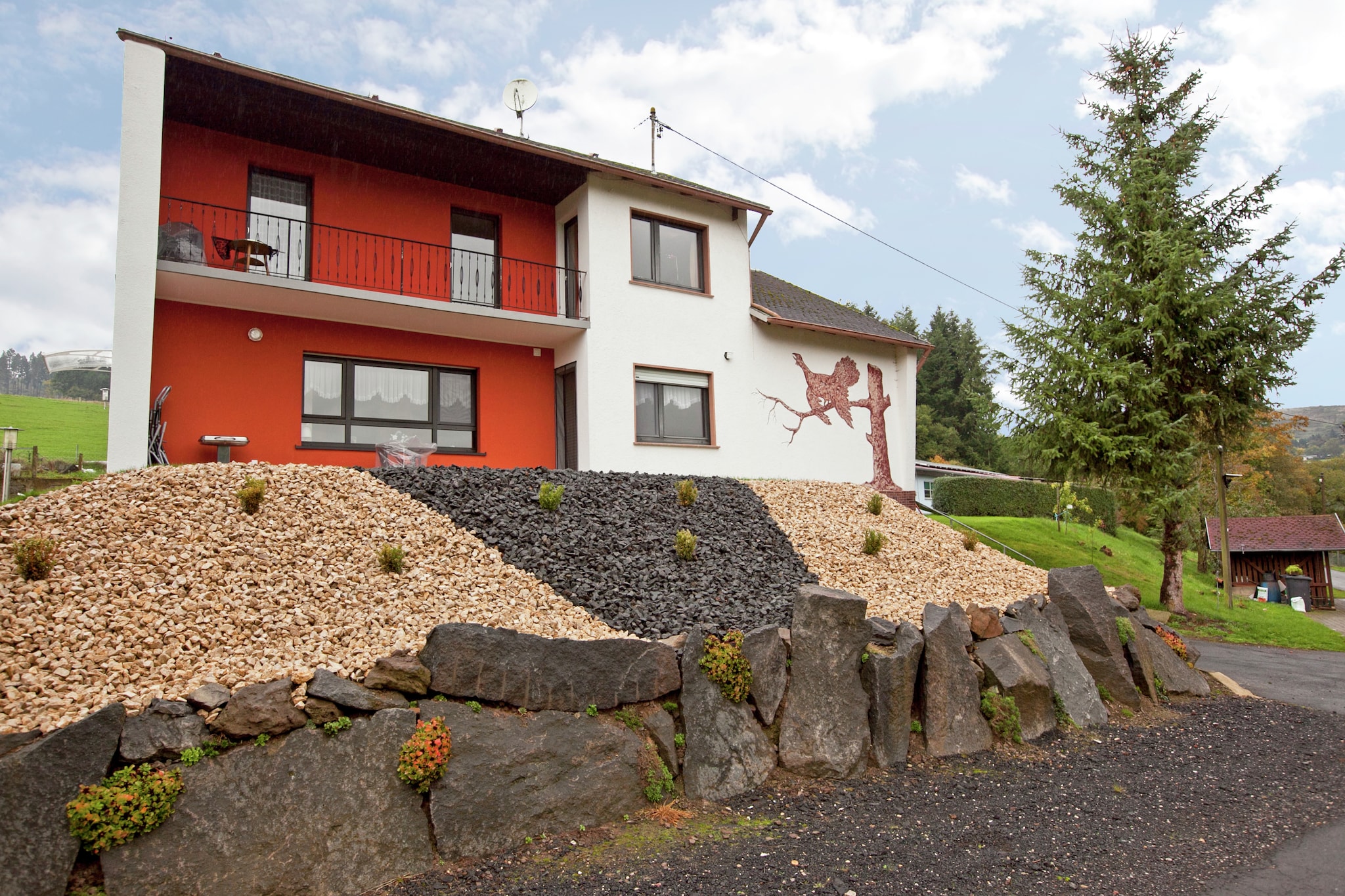 Weitblick 1Etage - Buitenkant zomer