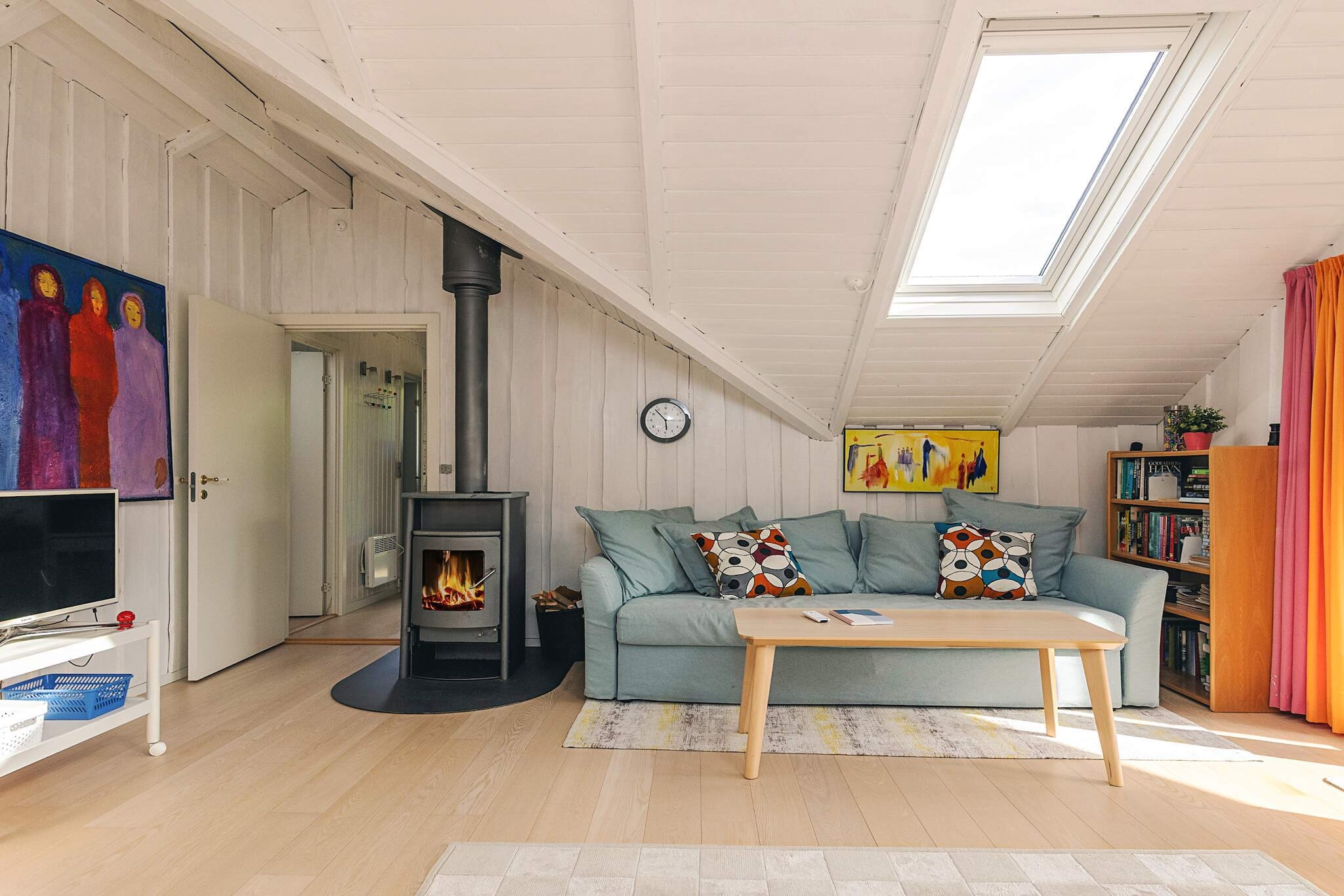 8 Personen vakantie huis in Bogø By - Binnen