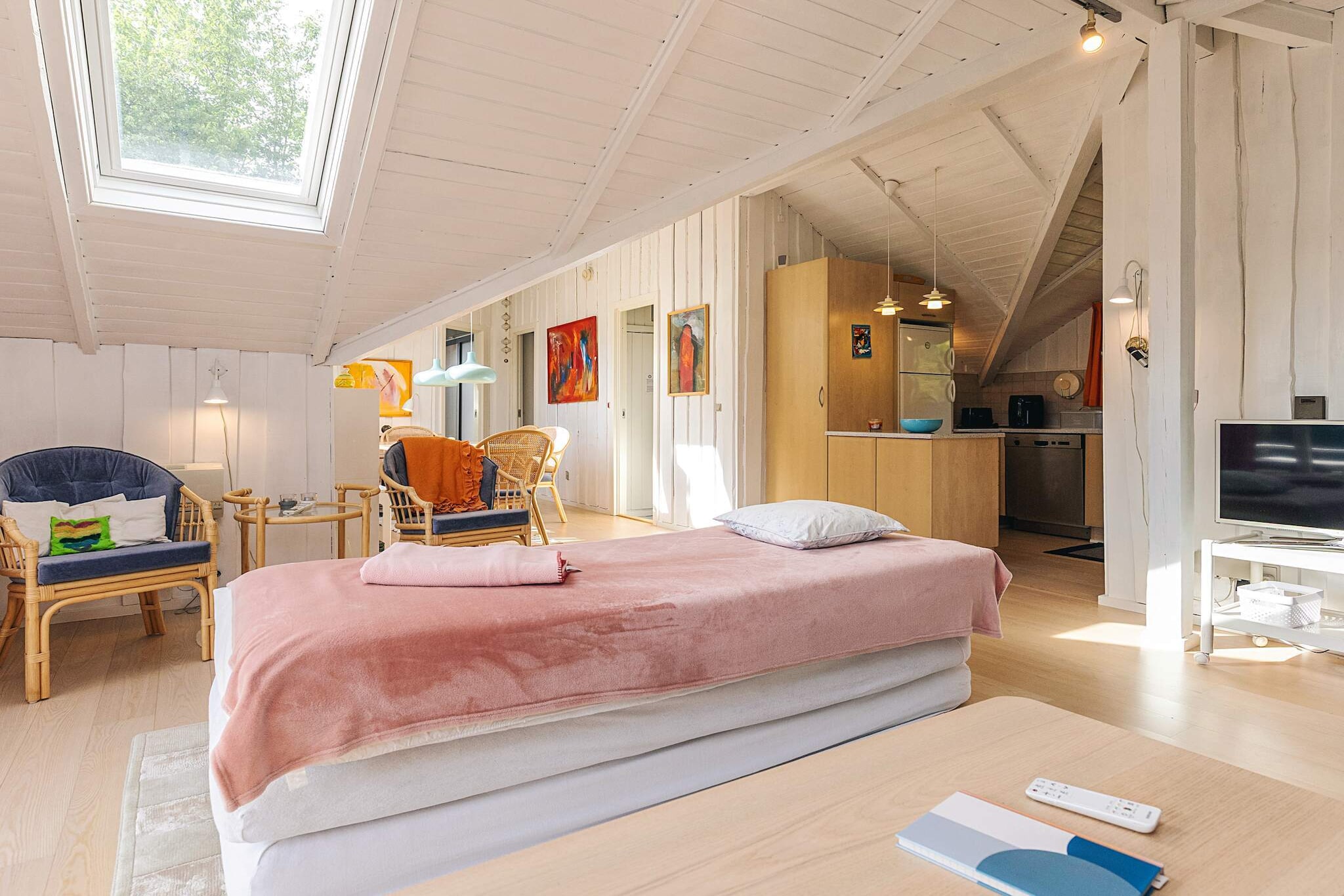 8 Personen vakantie huis in Bogø By - Binnen