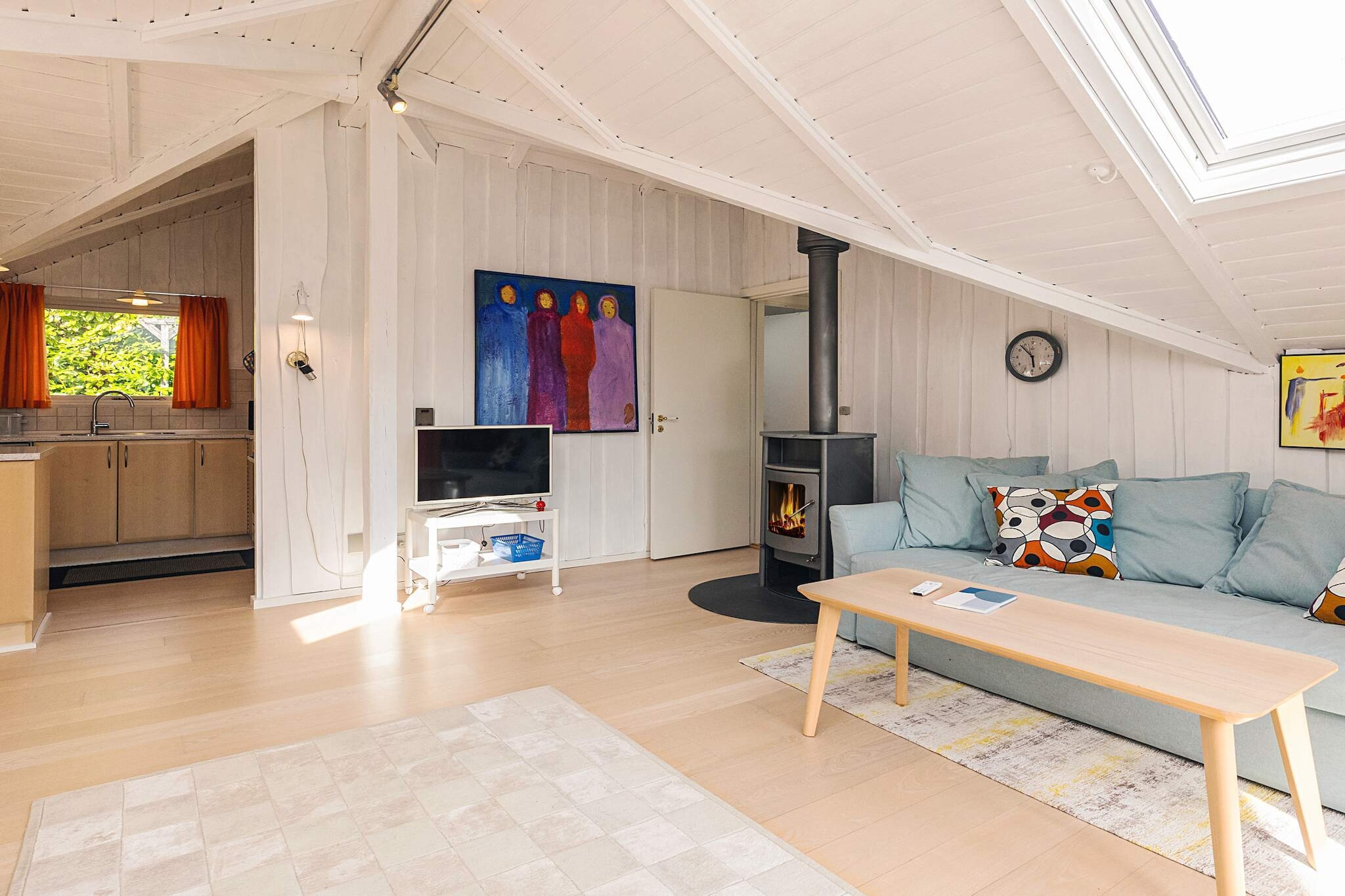 8 Personen vakantie huis in Bogø By - Binnen