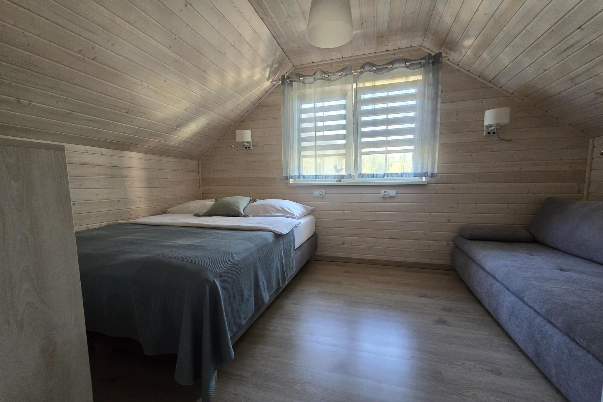 Pietrowe domy wakacyjne w Pobierowie dla max 2 osób - Bedroom