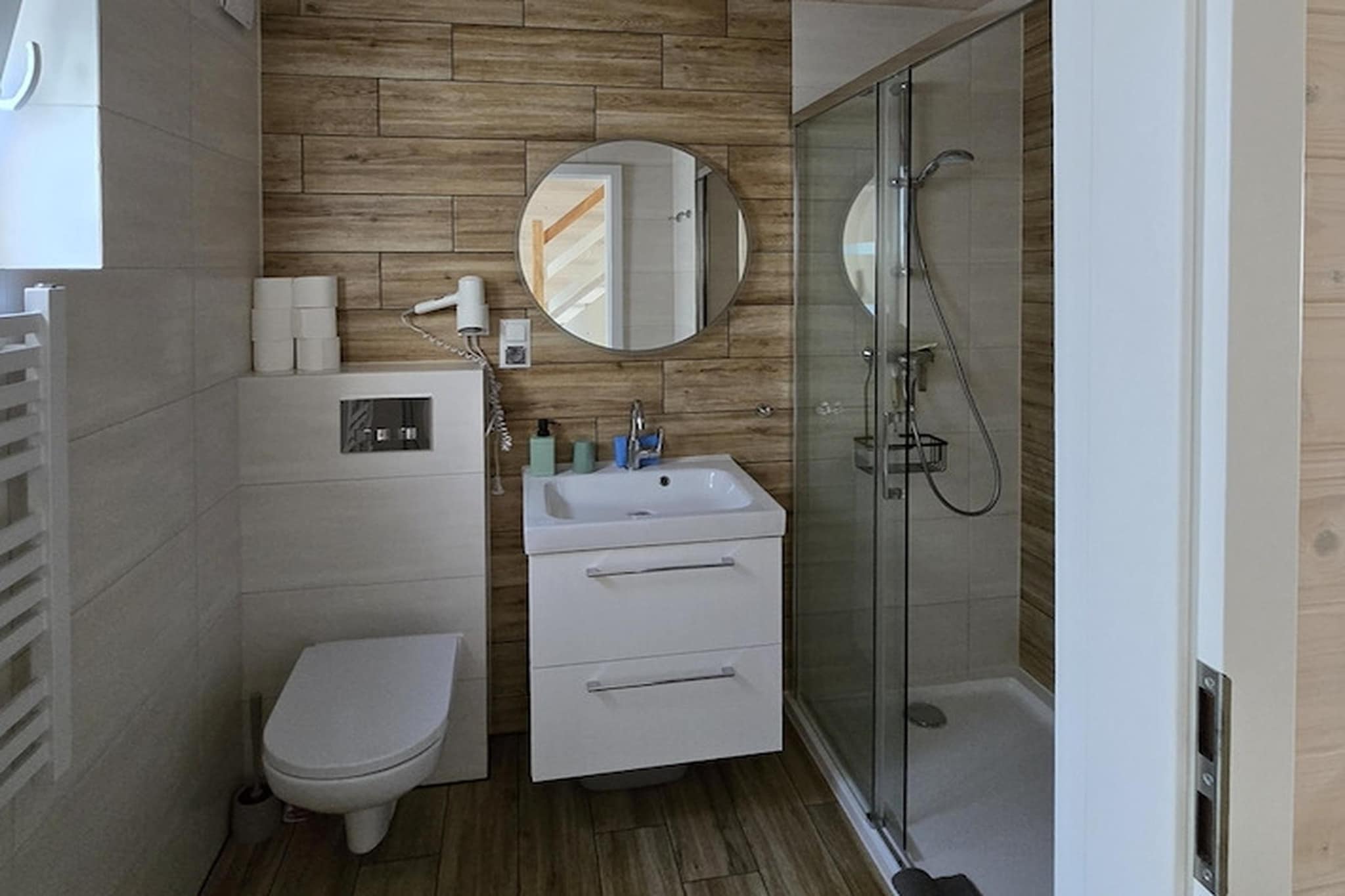 Pietrowe domy wakacyjne w Pobierowie dla max 2 osób - Bathroom