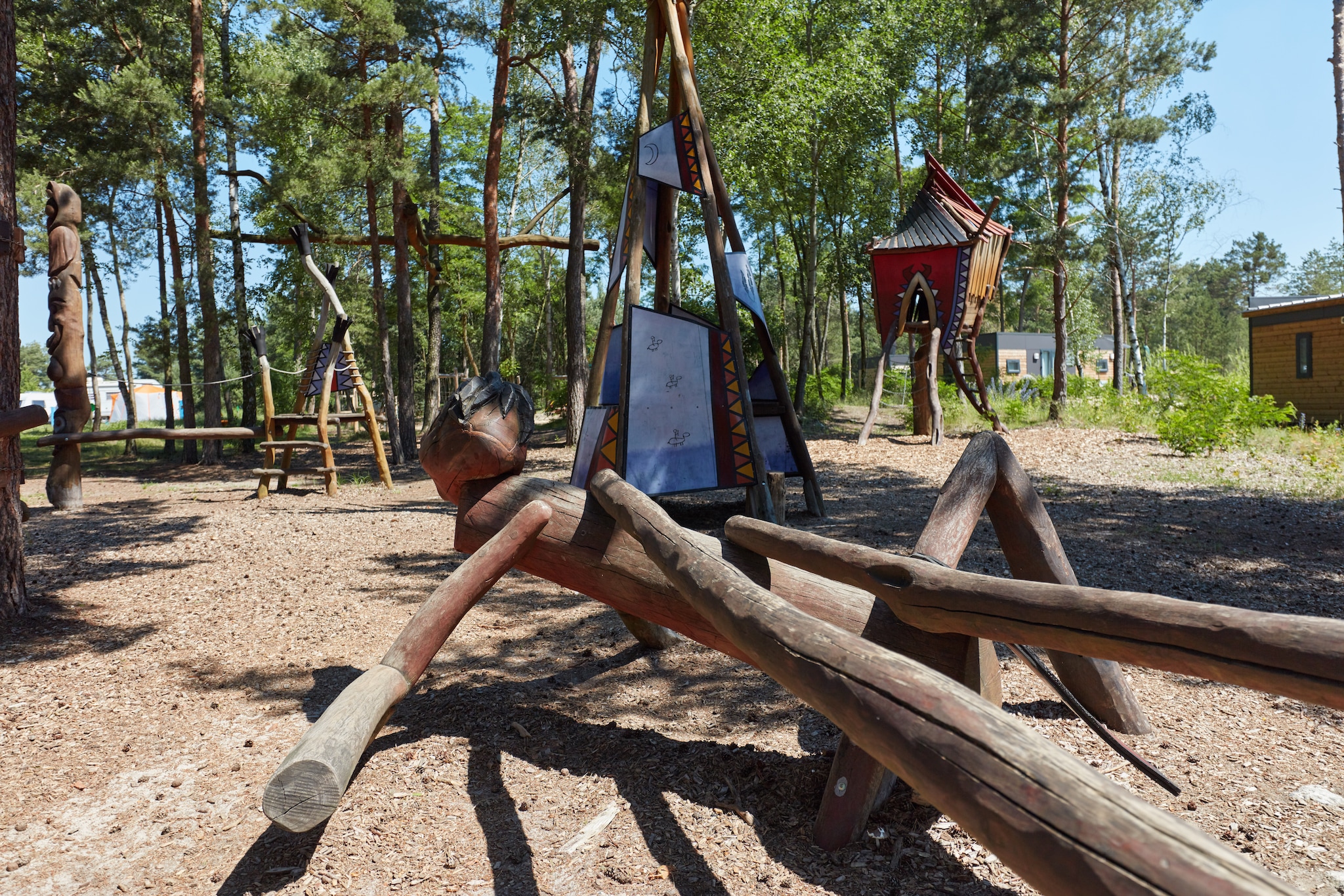Woodland Home 4er - Parkfaciliteiten