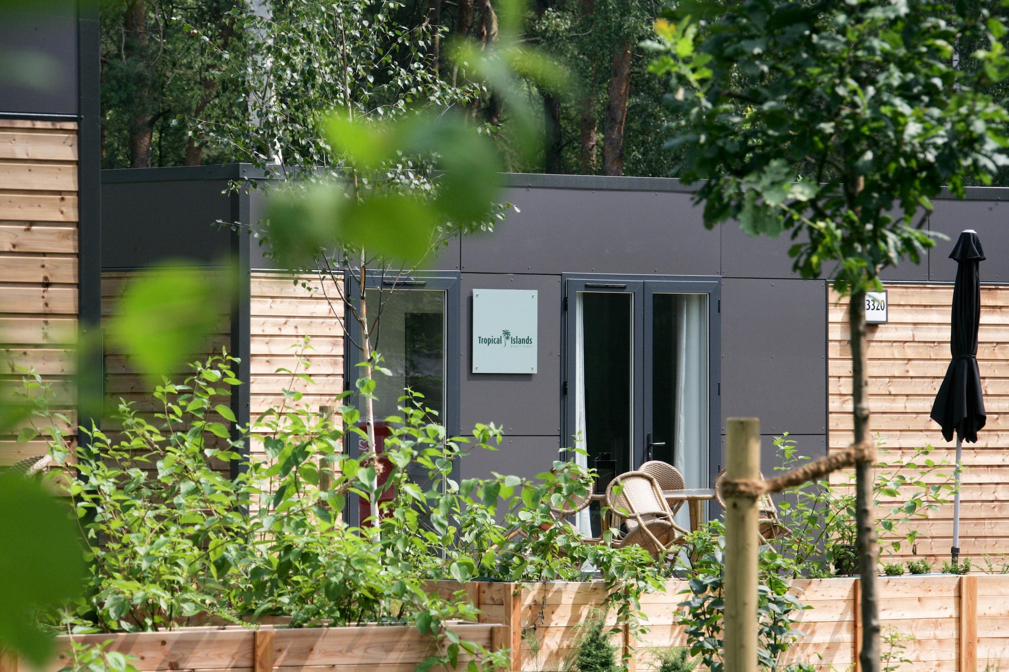 Woodland Home 4er - Buitenkant zomer
