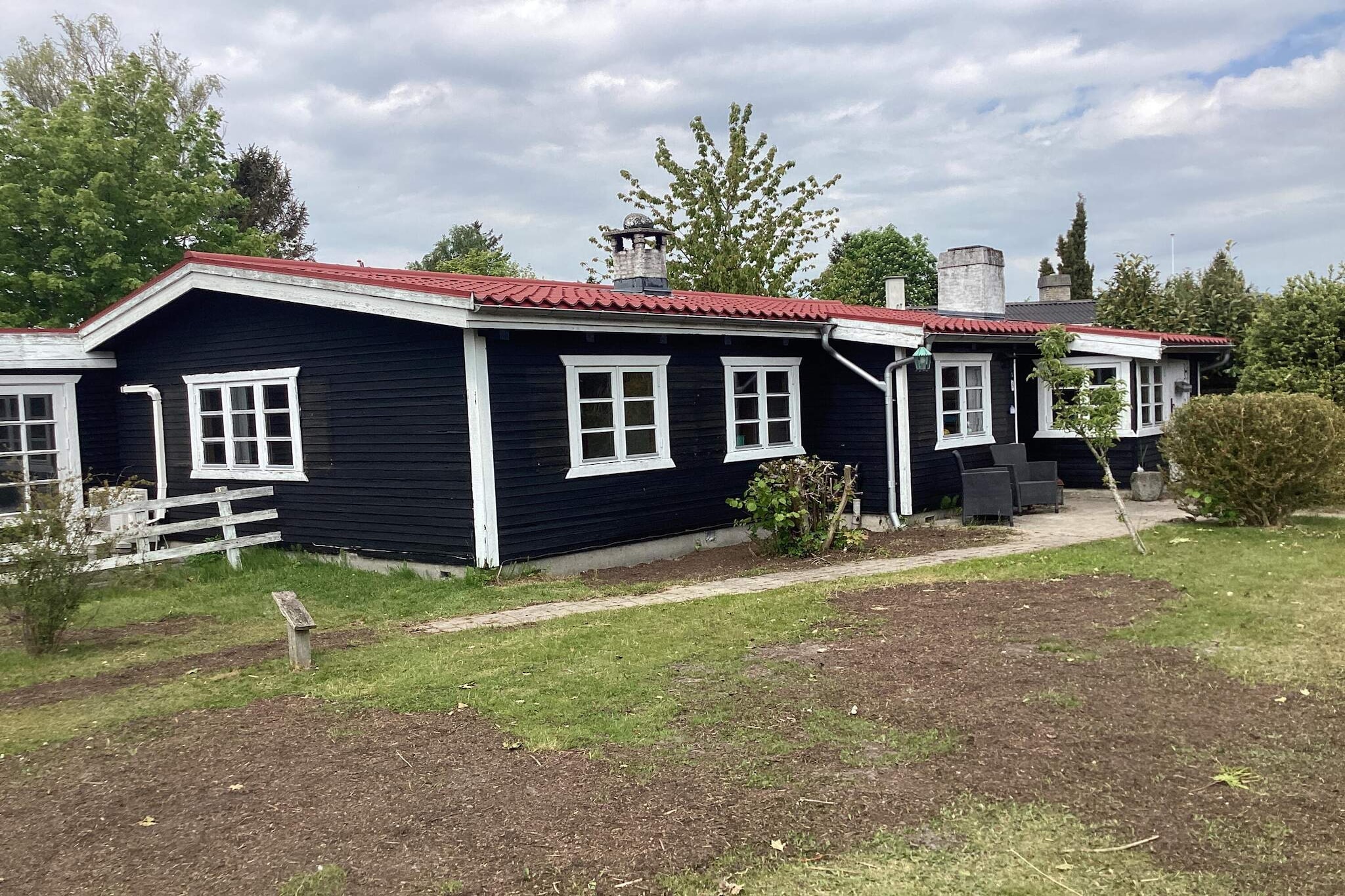 6 Personen vakantie huis in Væggerløse - Buitenlucht