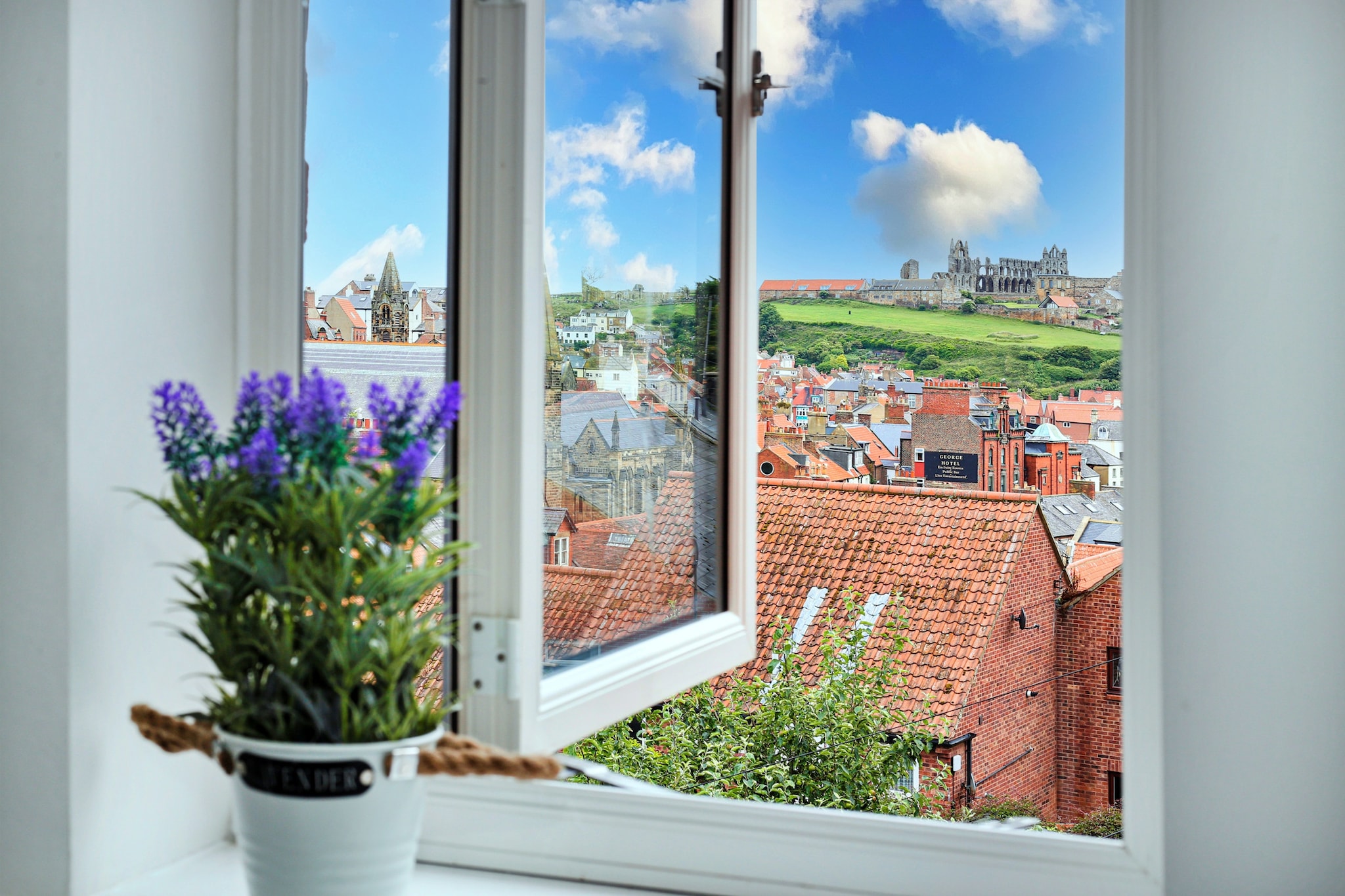 Captains Retreat, Whitby - View in summer