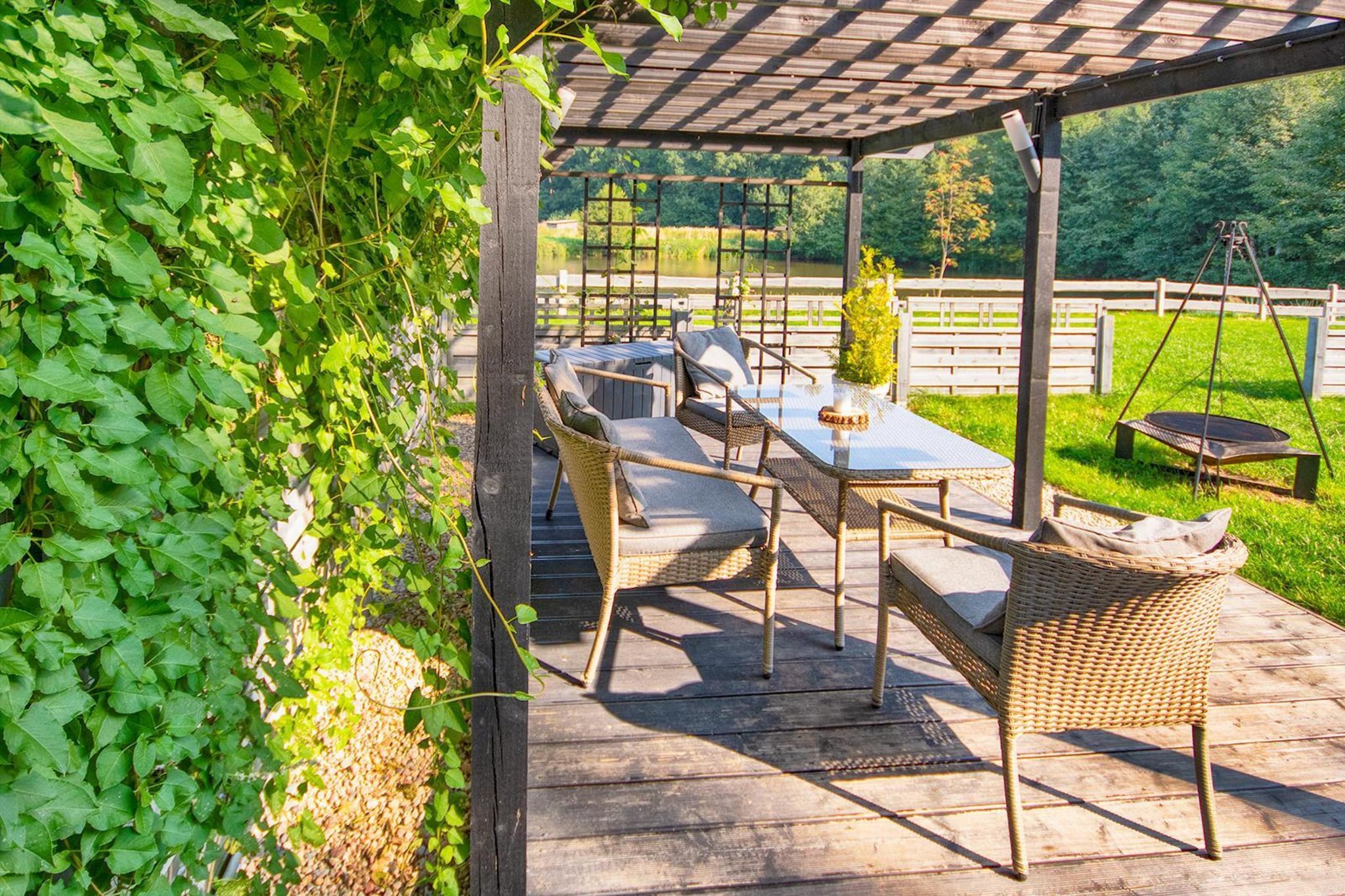 	Domek KOMFORT Nr 2A Darłowo-Spławie - Terrasbalkon
