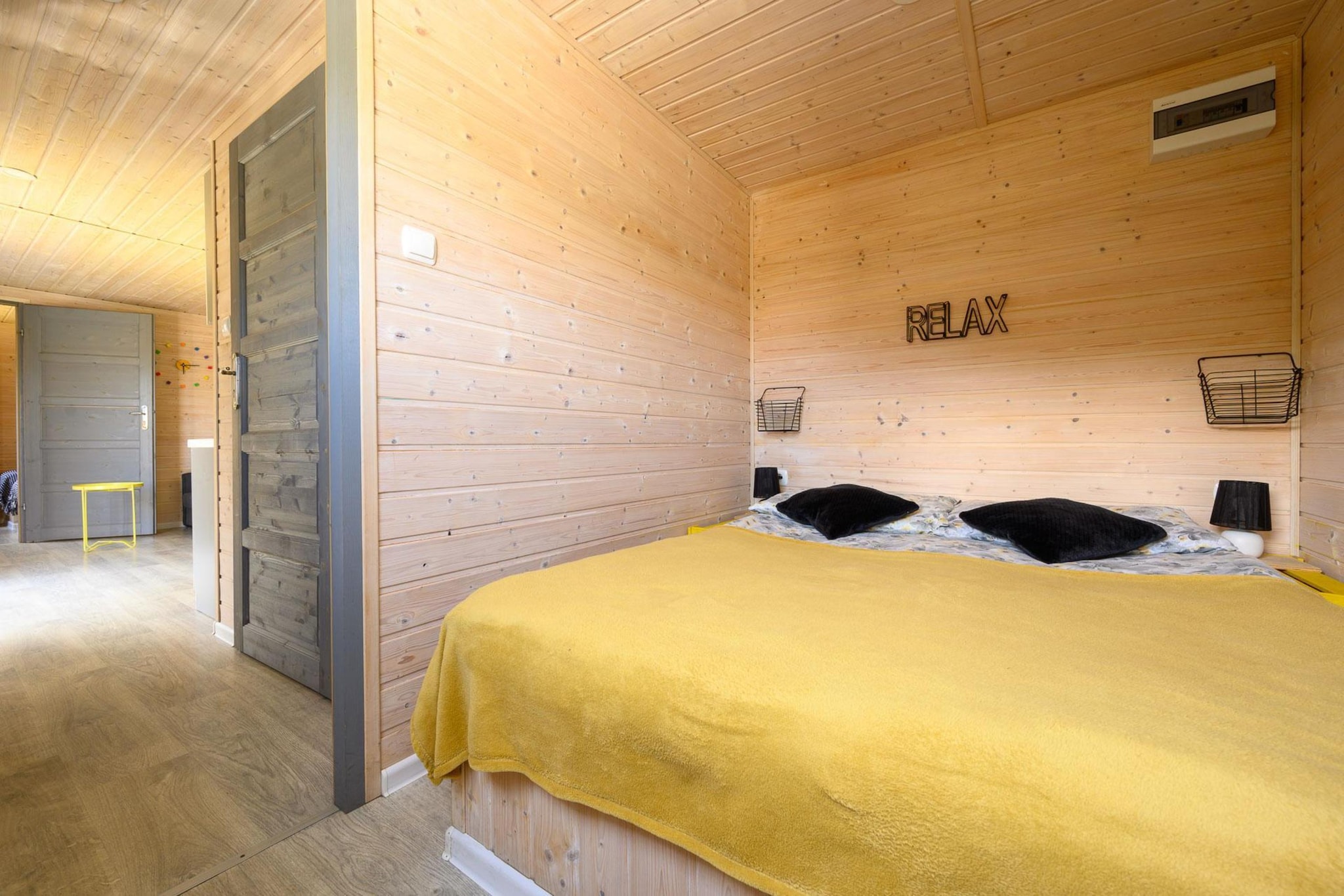 	Domek KOMFORT Nr 2A Darłowo-Spławie - Slaapkamer