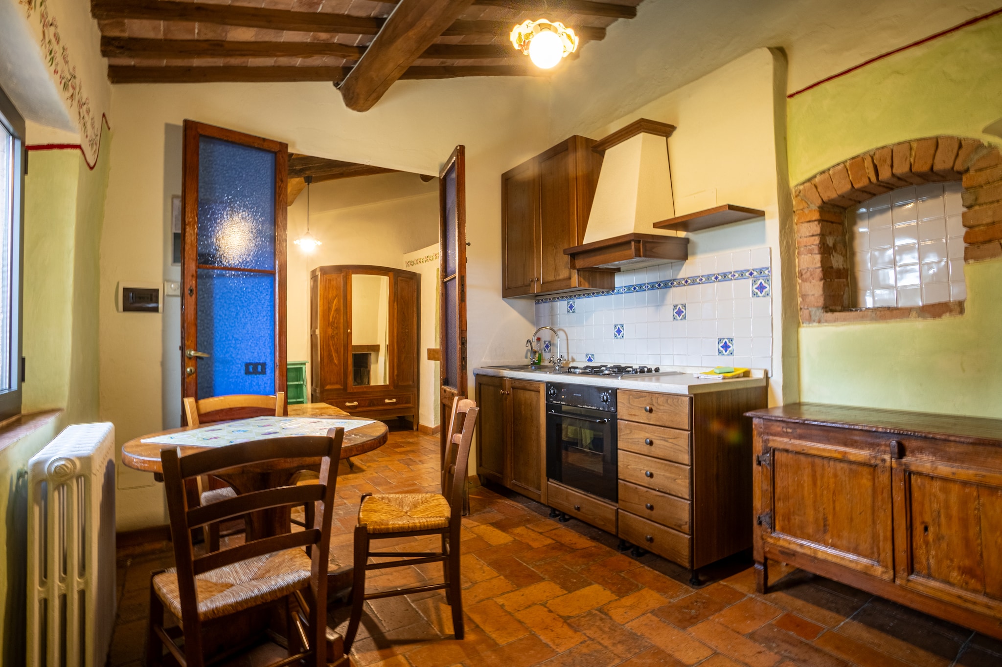Agriturismo La Grotta di Montecchino App Ciliegio - Keuken