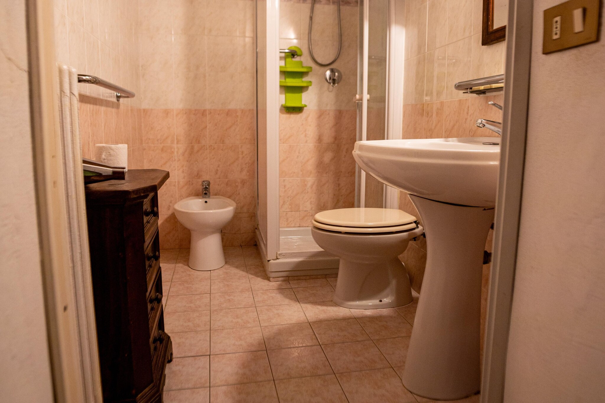 Agriturismo La Grotta di Montecchino App Ciliegio - Badezimmer