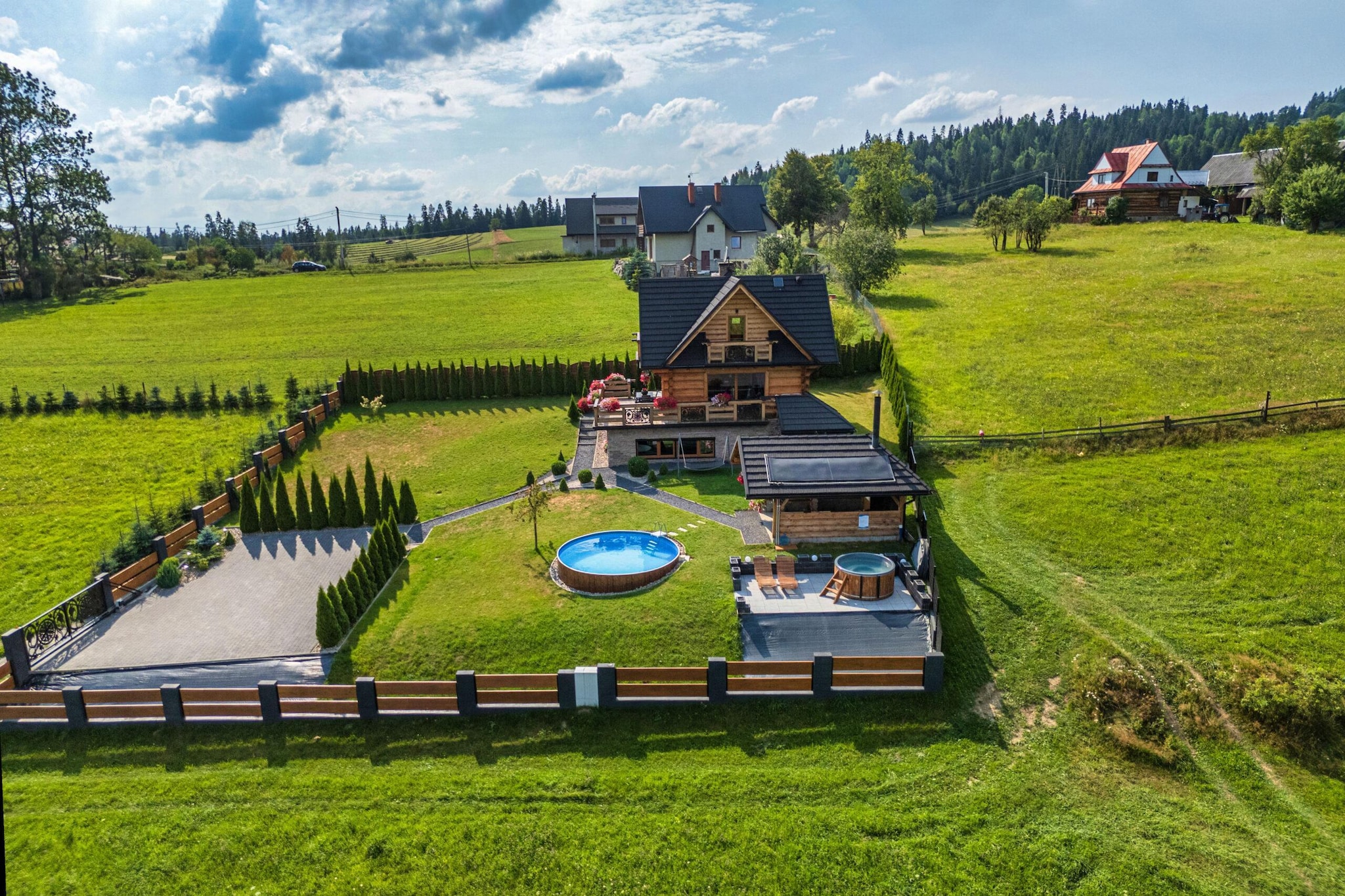 Dom wakacyjnyu dla max 6 osób Marfiana Góra - Exterior in summer