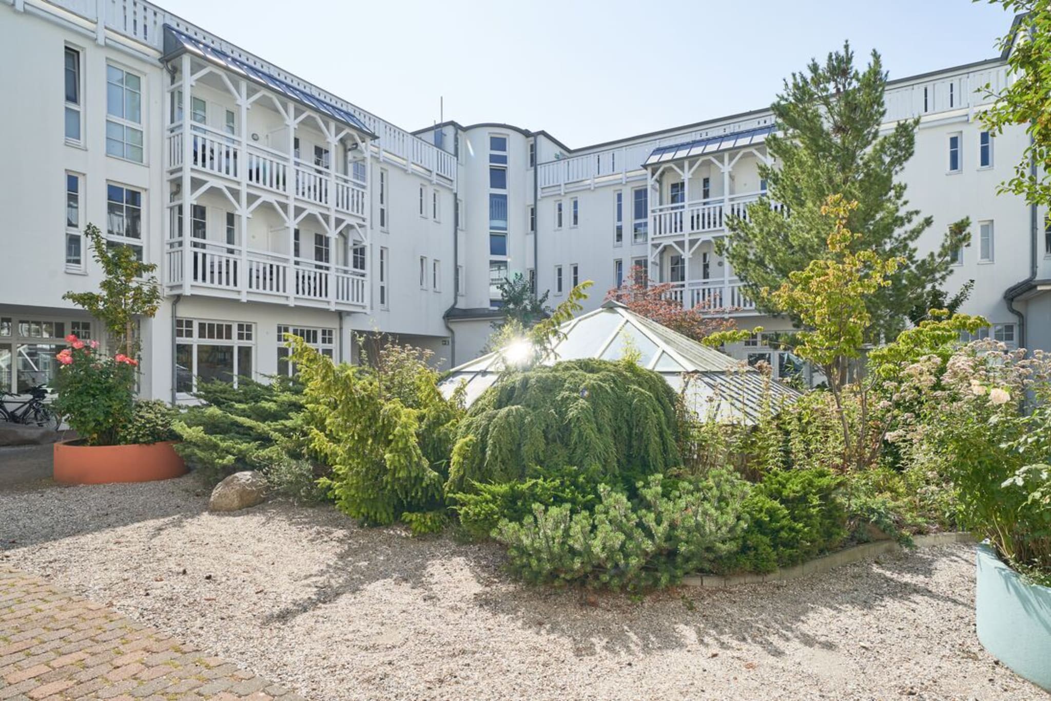 Typ P - Studio Nr 341 im Seepark Sellin - Extérieur été