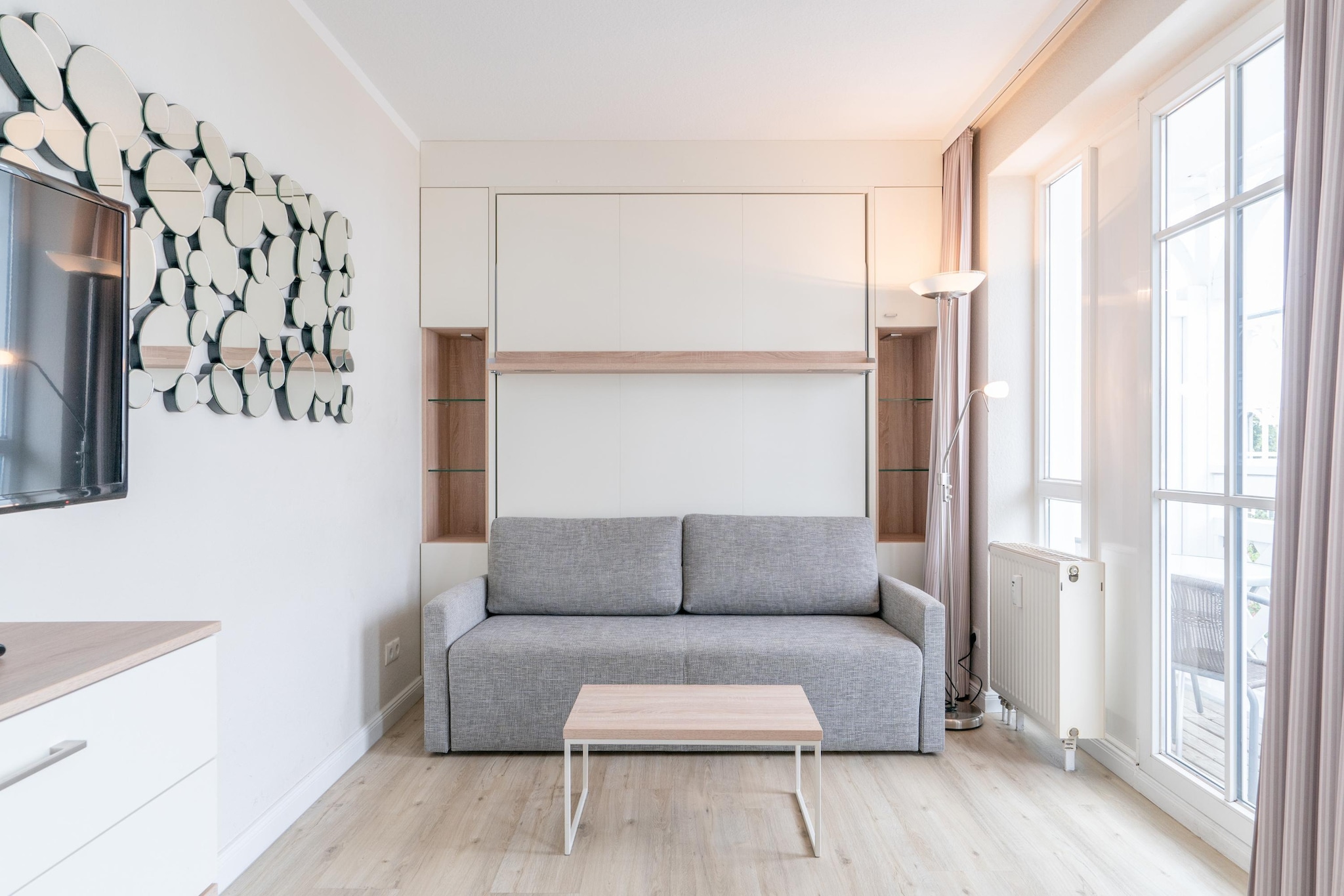 Typ P - Studio Nr 505 im Seepark Sellin - Woonkamer