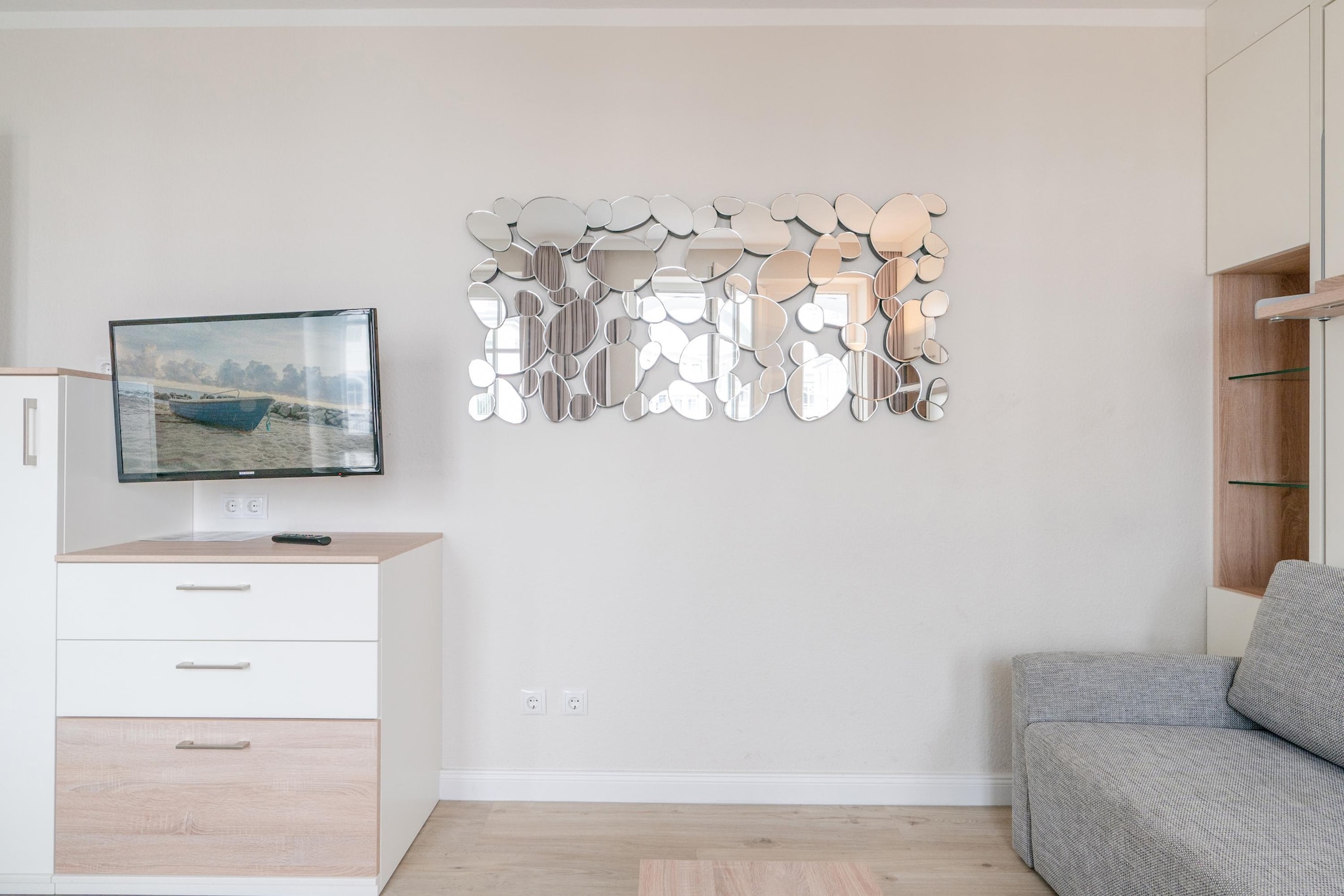 Typ P - Studio Nr 505 im Seepark Sellin - Woonkamer