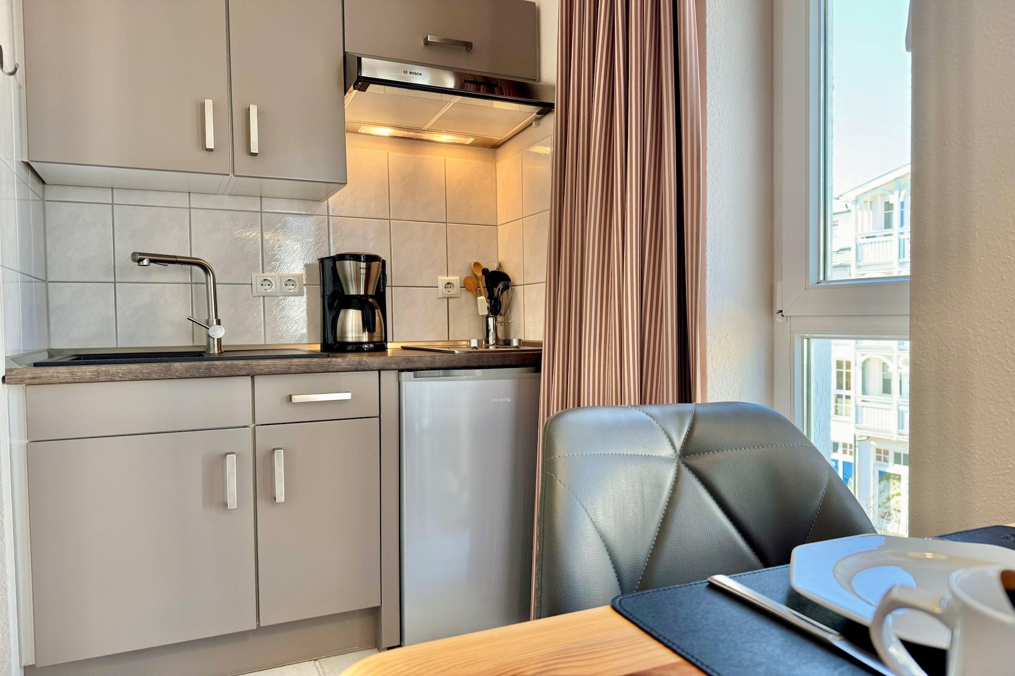 Typ P - Studio Nr 541 im Seepark Sellin - Küche