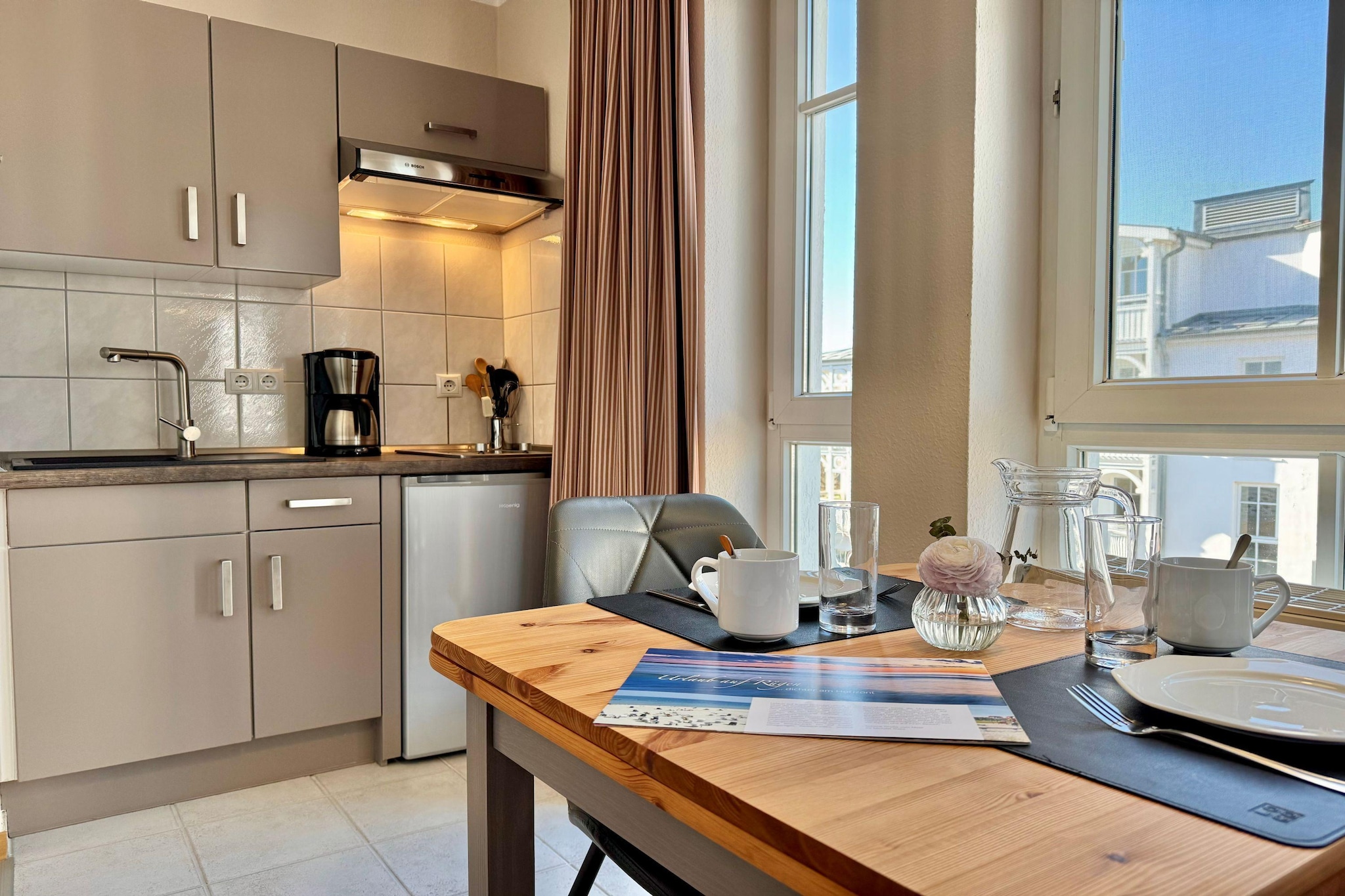 Typ P - Studio Nr 541 im Seepark Sellin - Küche