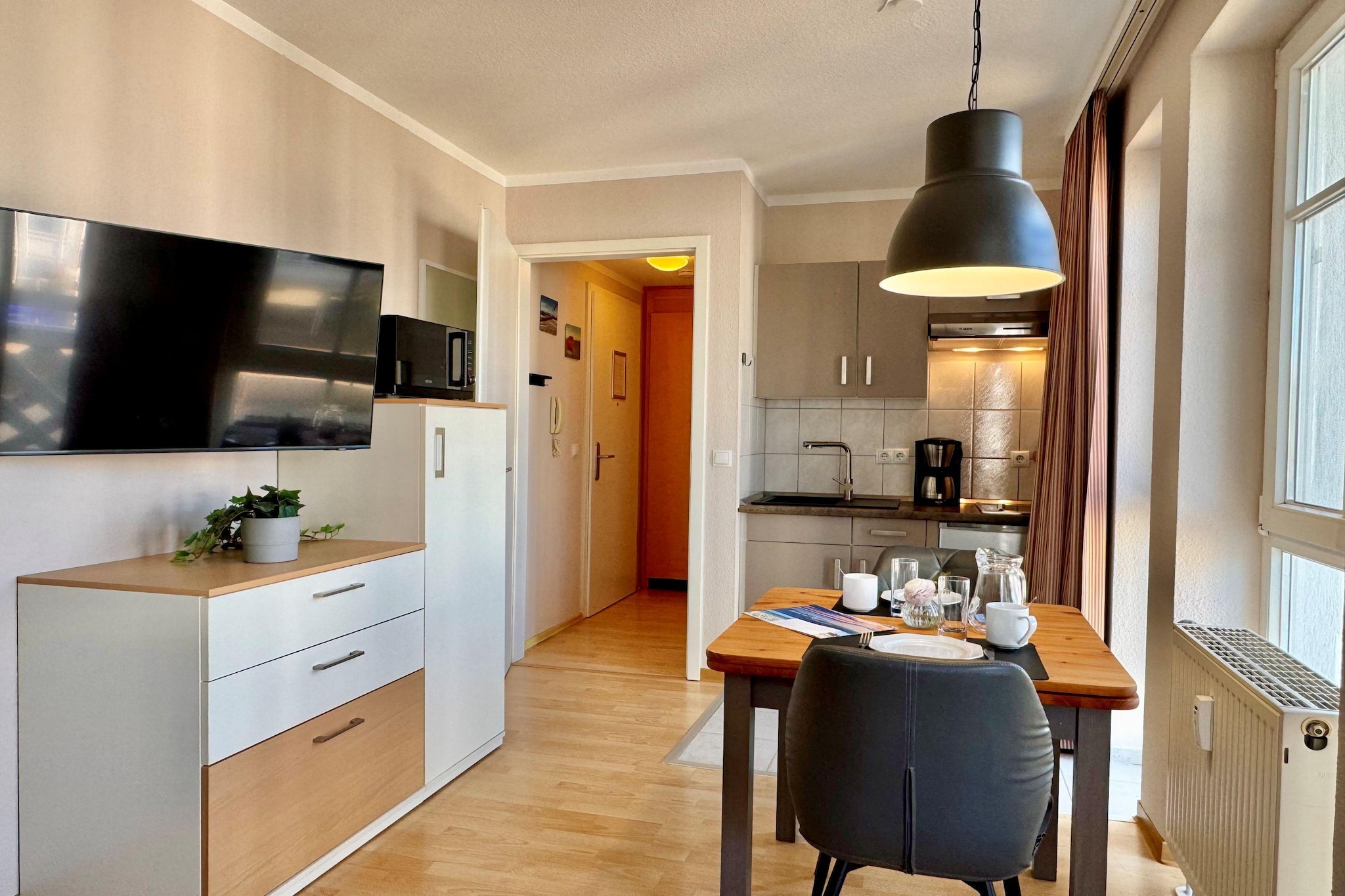Typ P - Studio Nr 541 im Seepark Sellin - Wohnzimmer