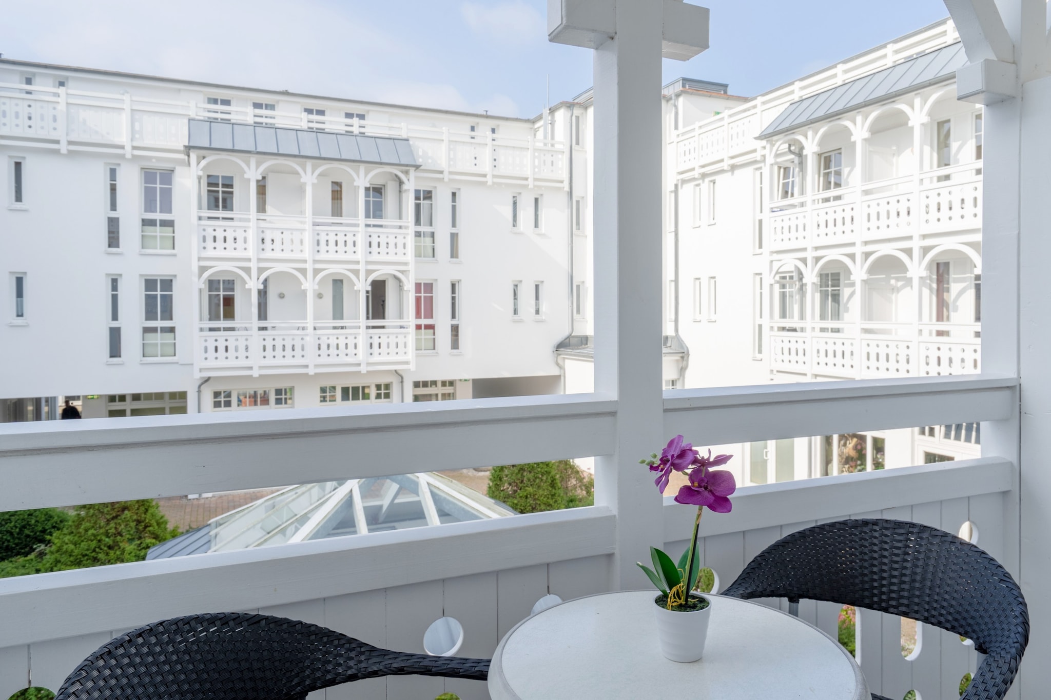 Typ P - Studio Nr 611 im Seepark Sellin - Terrasbalkon