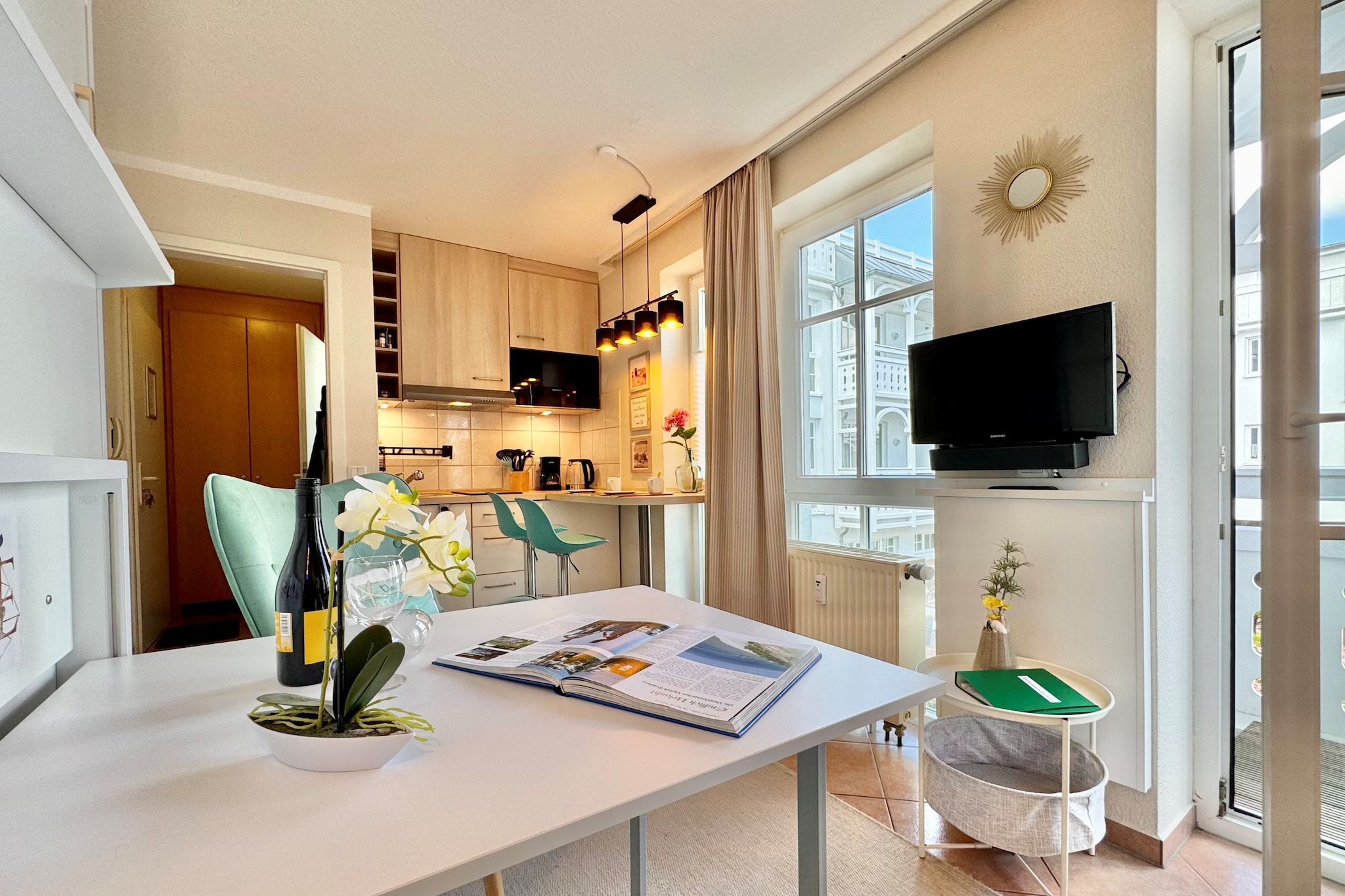 Typ P - Studio Nr 611 im Seepark Sellin - Woonkamer