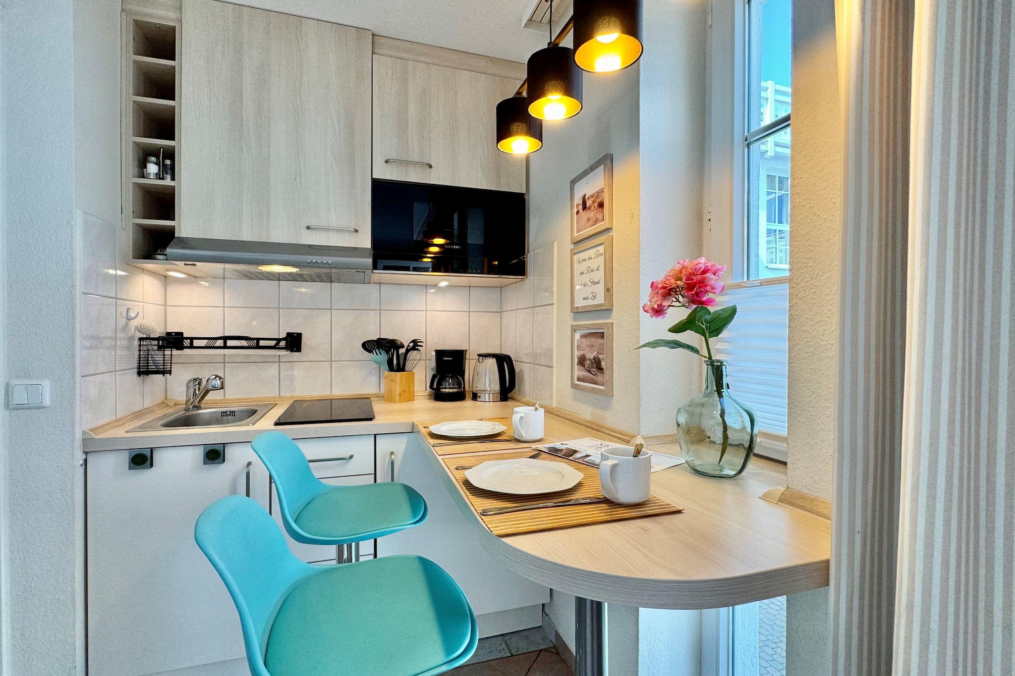 Typ P - Studio Nr 611 im Seepark Sellin - Keuken