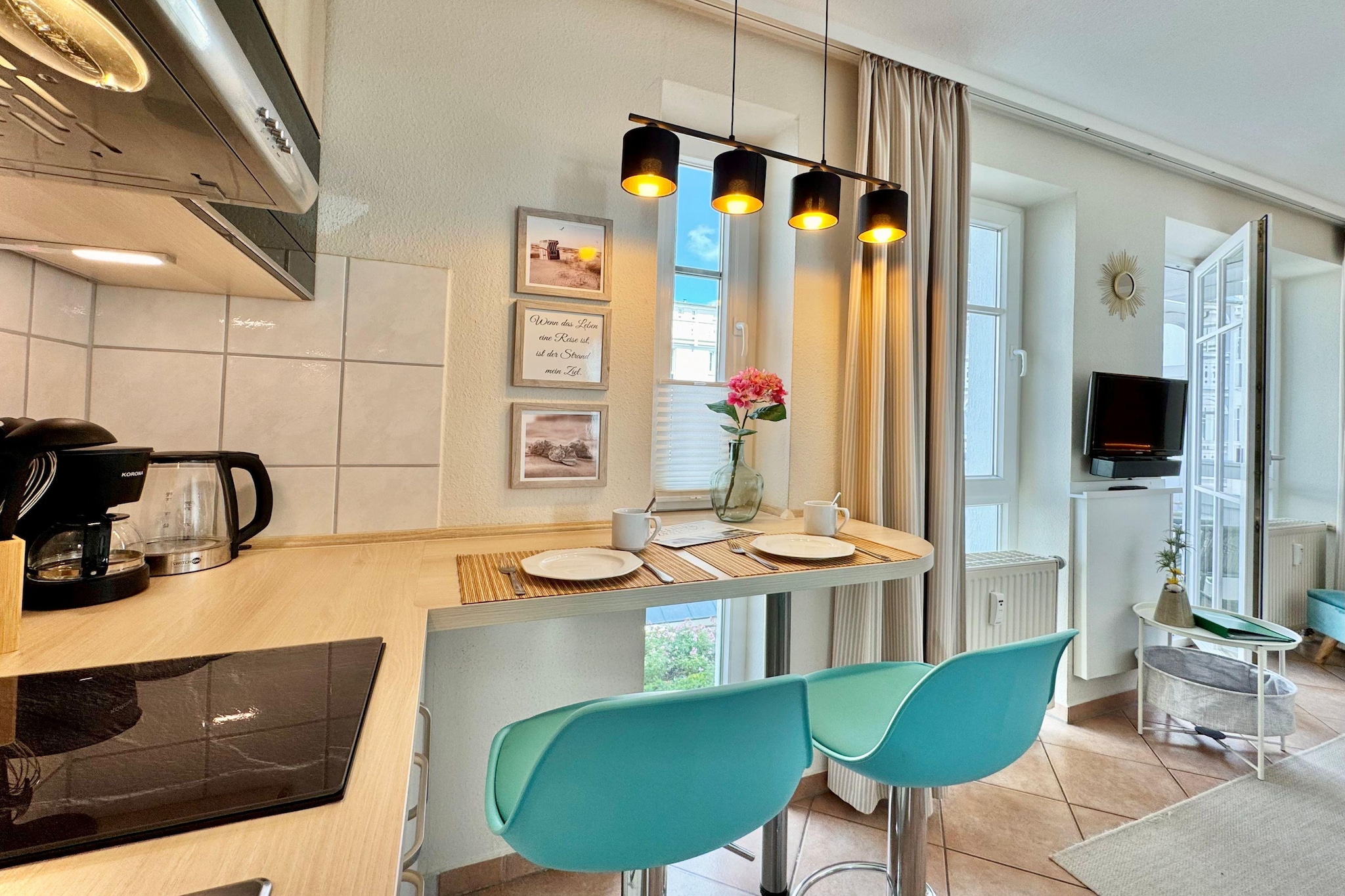 Typ P - Studio Nr 611 im Seepark Sellin - Keuken