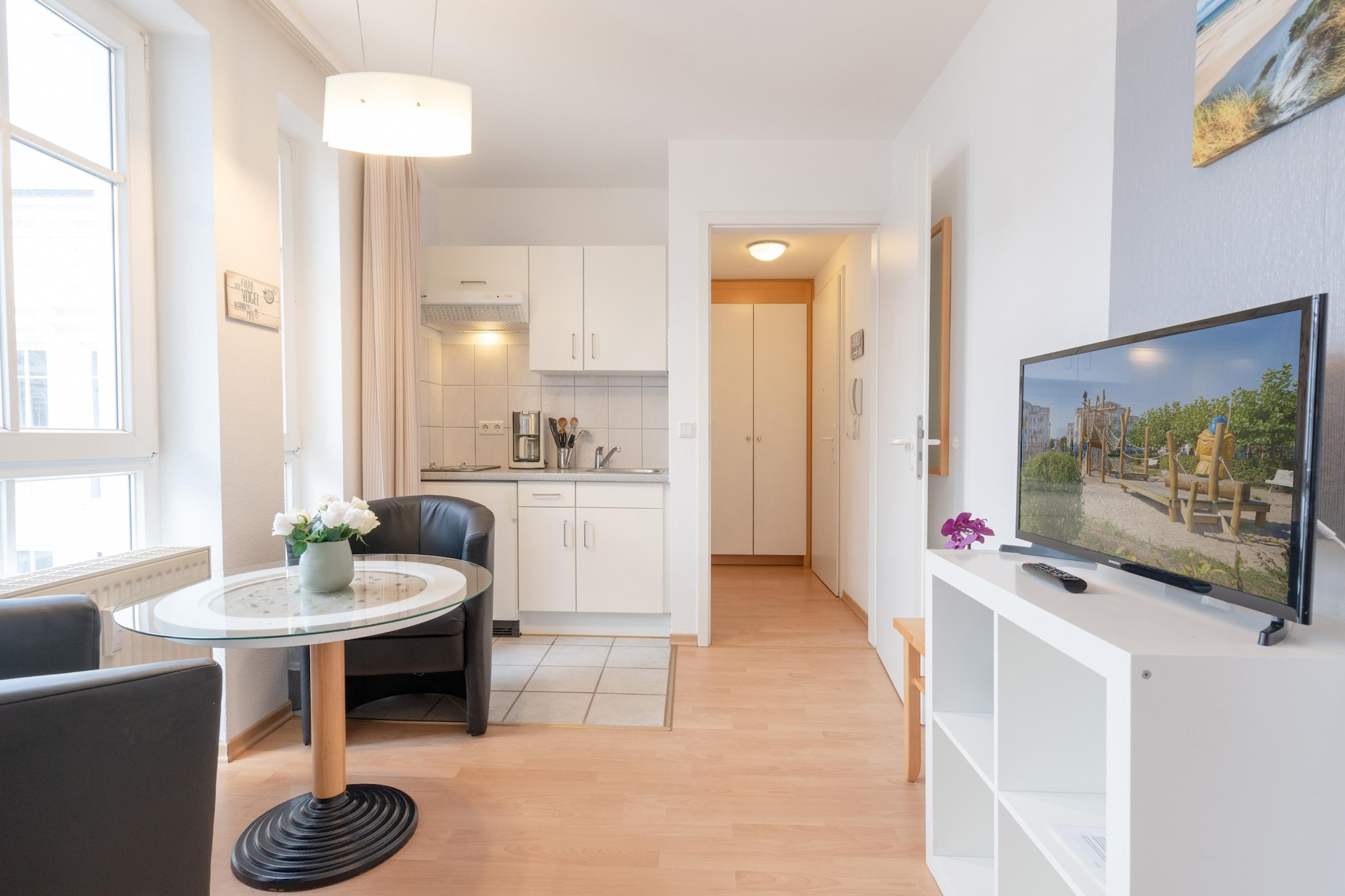 Typ P - Studio Nr 646 im Seepark Sellin - Woonkamer