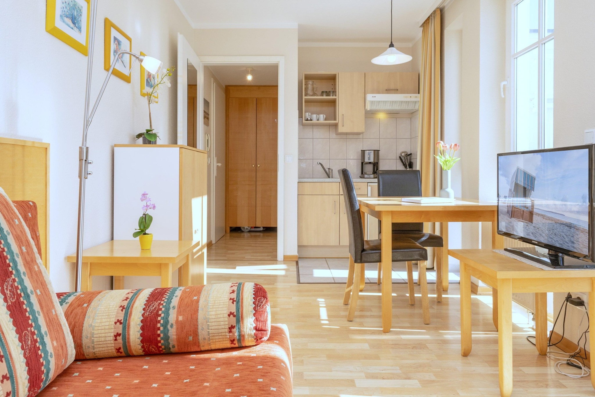 Typ P - Studio Nr 671 im Seepark Sellin - Woonkamer