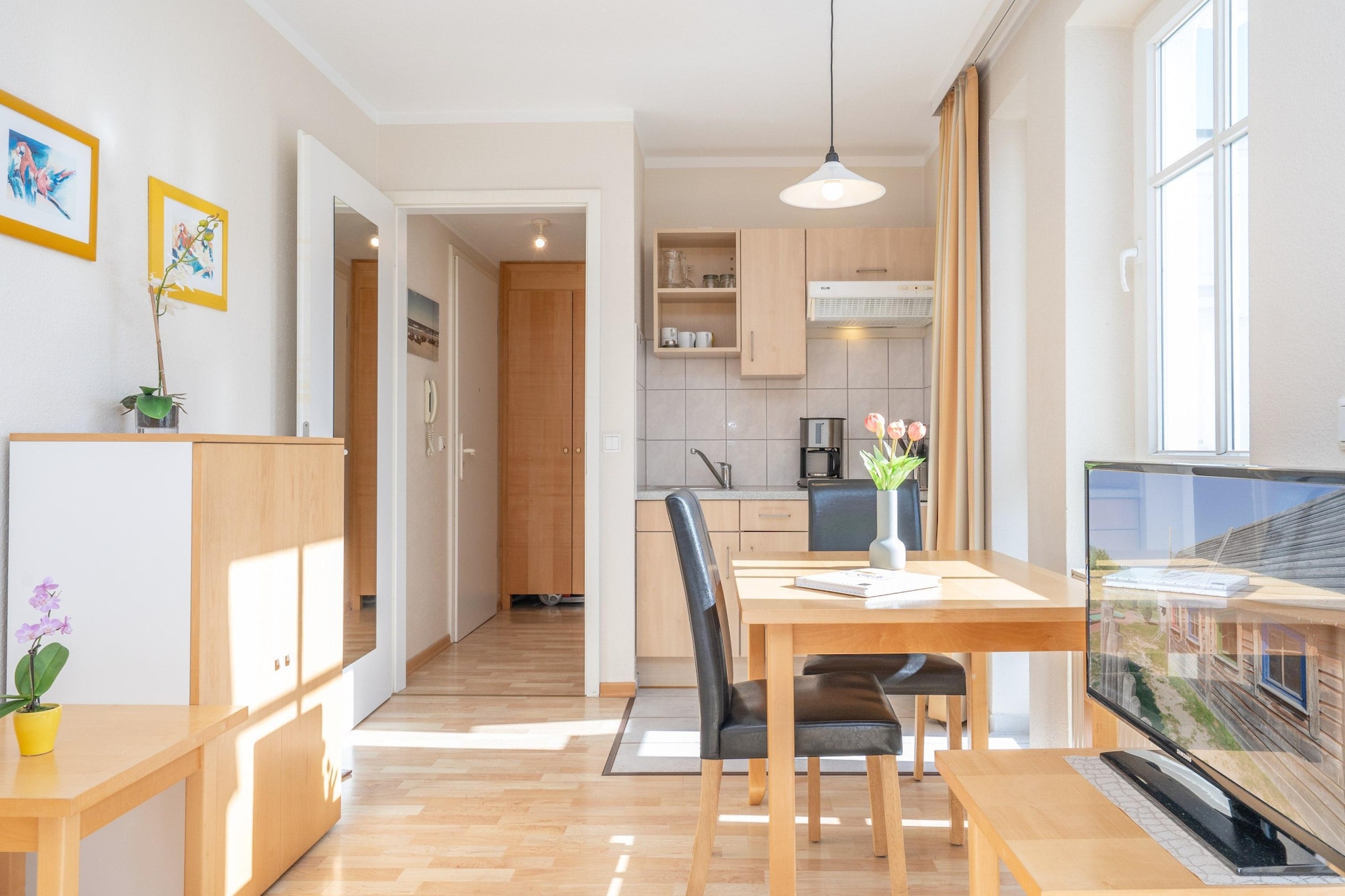 Typ P - Studio Nr 671 im Seepark Sellin - Woonkamer
