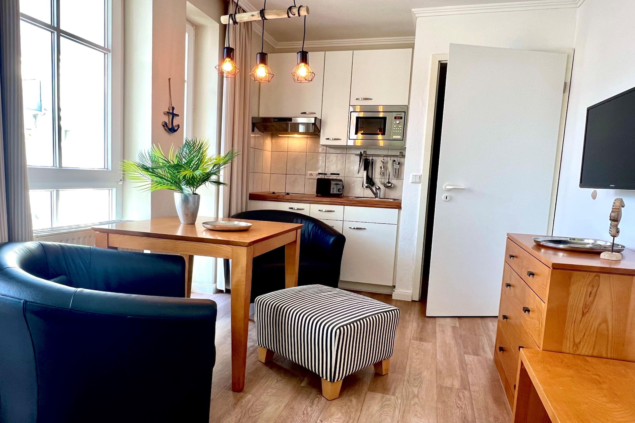 Typ P - Studio Nr 676 im Seepark Sellin - Woonkamer