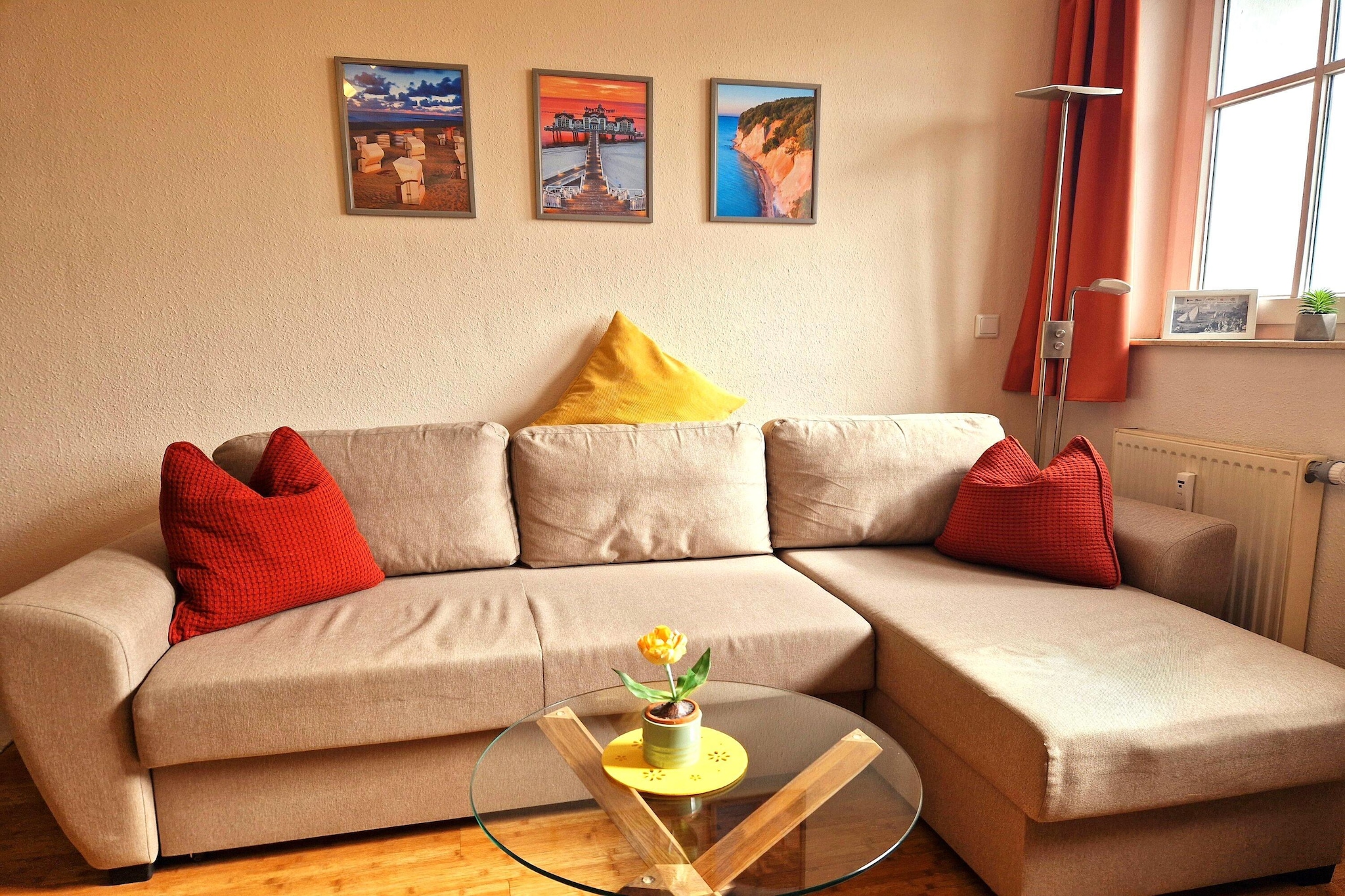Typ P - Studio Nr 684 im Seepark Sellin - Woonkamer